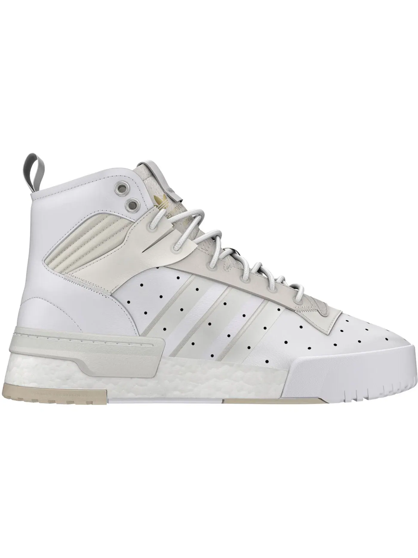 Мужские кроссовки Lifestyle Adidas Rivalry RM — изображение 1 из 1, белый/белый/белый