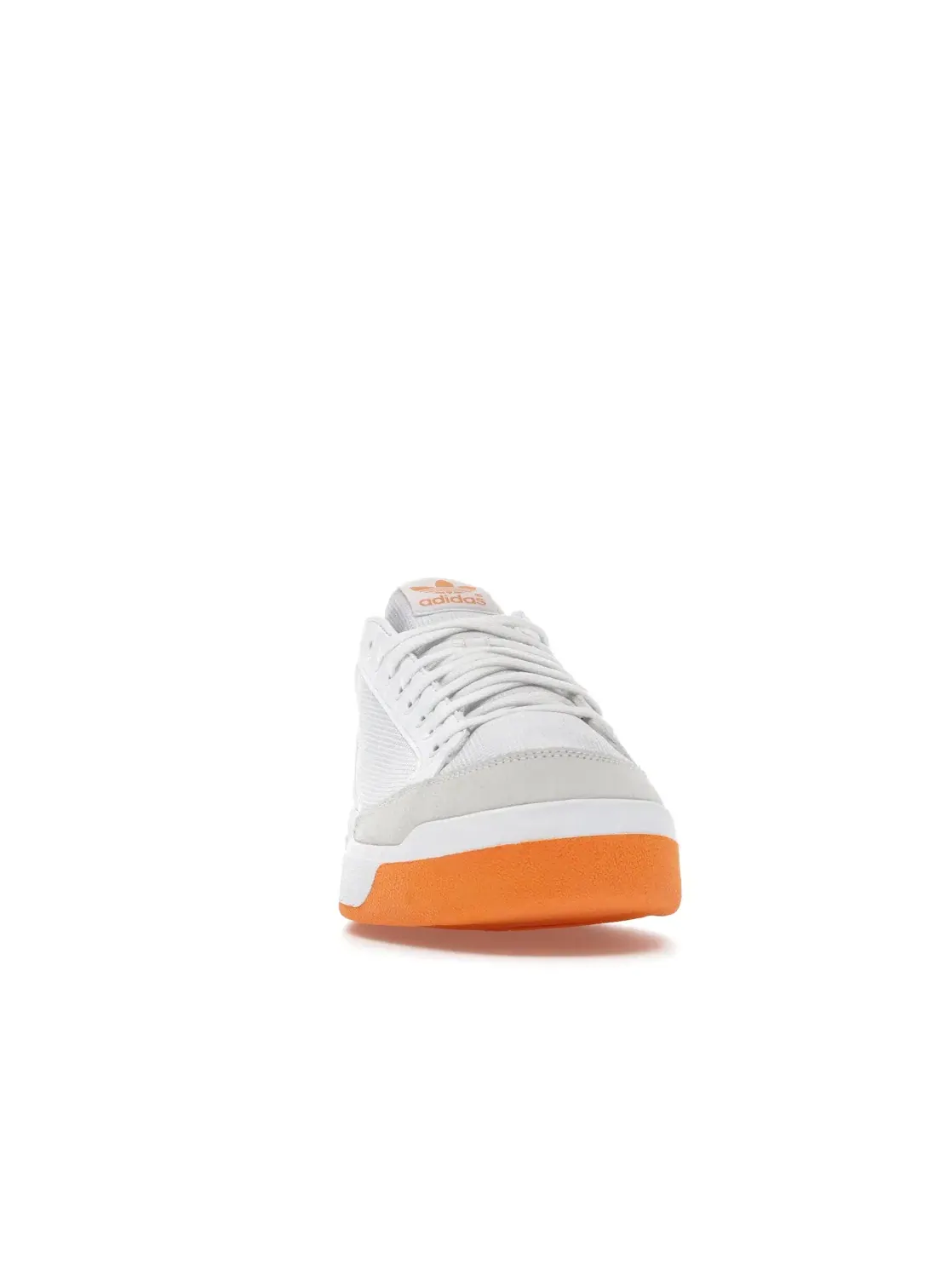 Мужские кроссовки с длинным язычком Adidas Rod Laver — изображение 2 из 4, белый/оранжевый/белый