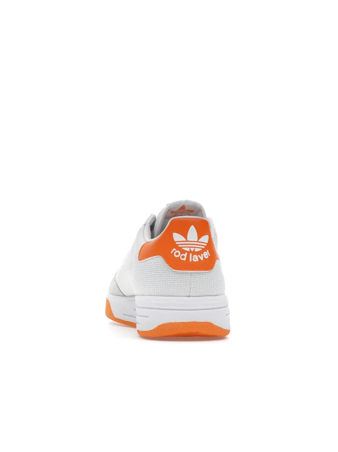 Мужские кроссовки с длинным язычком Adidas Rod Laver — изображение 4 из 4, белый/оранжевый/белый