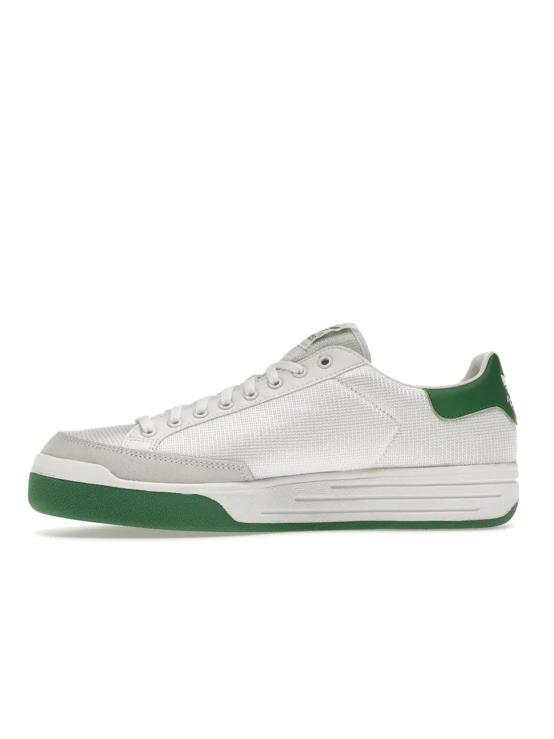 Мужские кроссовки с сетчатым верхом Adidas Rod Laver — изображение 3 из 4, белый/белый