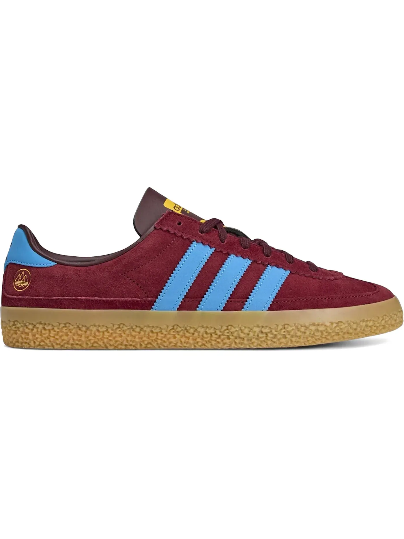 Мужские кеды Lifestyle Adidas Roelee SPZL Aston Villa — изображение 1 из 1, синий