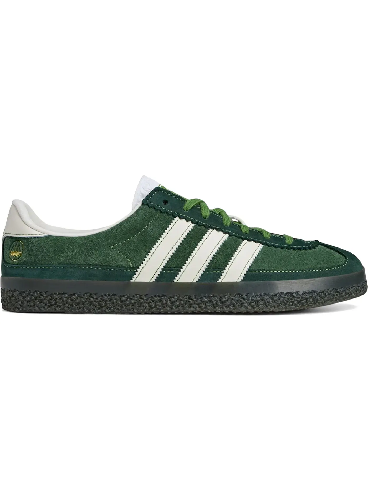 Мужские кроссовки Lifestyle Adidas Roelee SPZL — изображение 1 из 1, зеленый/кремовый