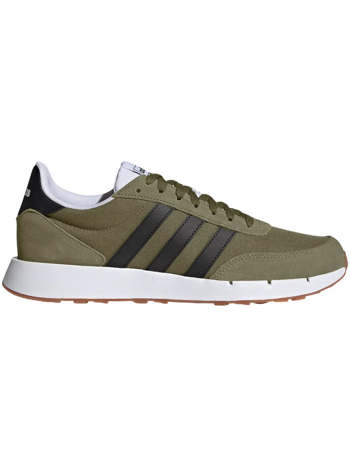 Мужские кроссовки Lifestyle Adidas Run 60s 2.0 — изображение 1 из 1, оливковый черный белый