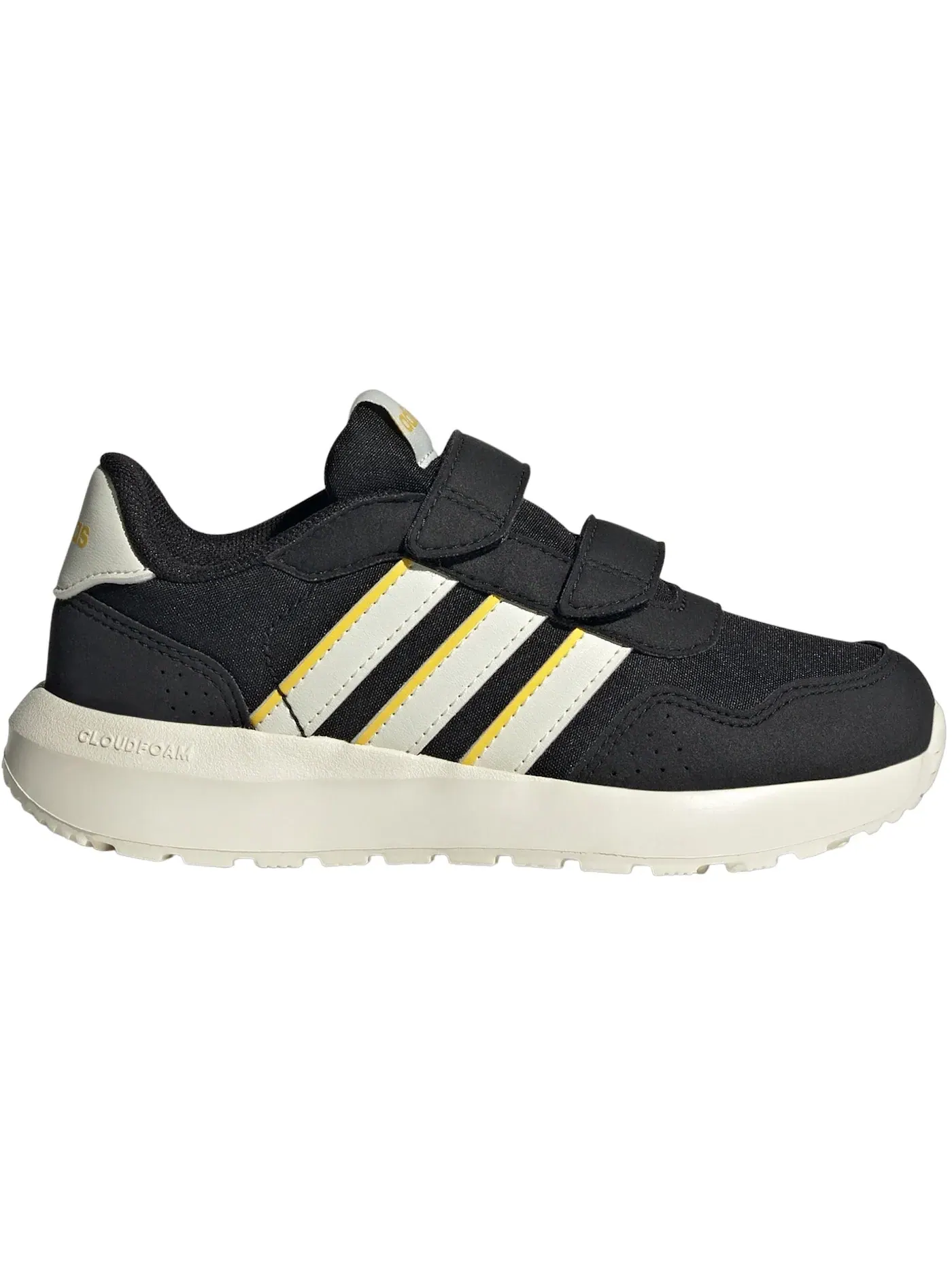 Детские кроссовки Lifestyle с моделью Adidas Run 60s Adidas — изображение 1 из 1, черный/белый/желтый