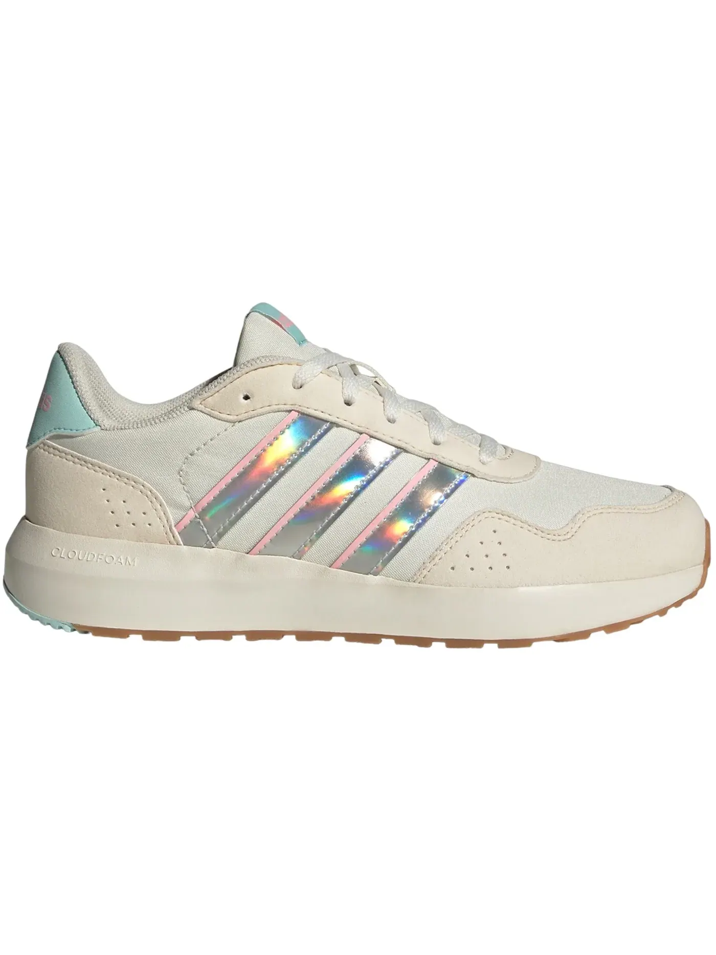 Детские кроссовки lifestyle Adidas Run 60s — изображение 1 из 1, белый/белый/голубой
