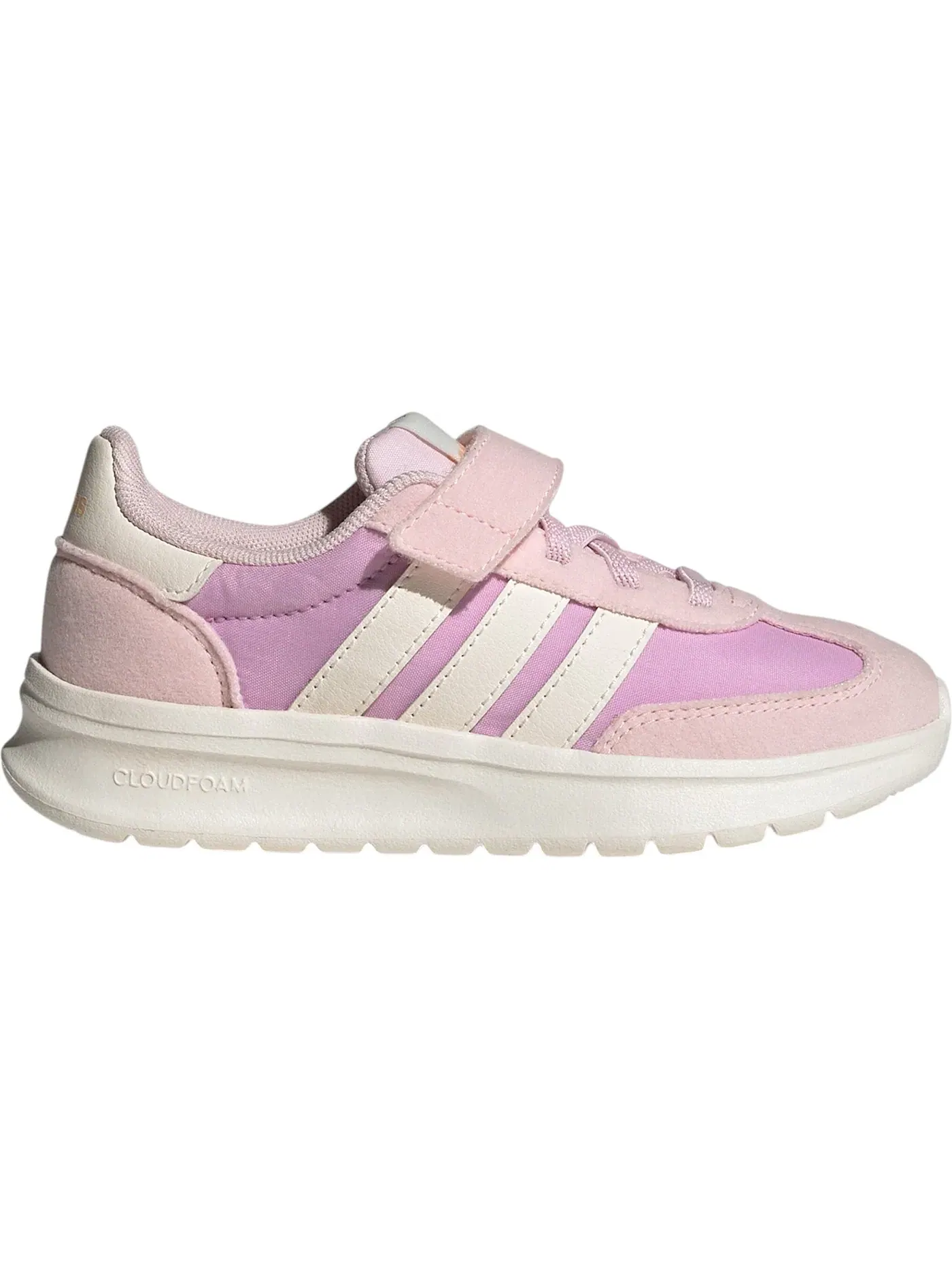 Детские кроссовки Lifestyle Adidas Run 70s 2.0 — изображение 1 из 1, белый/прозрачный розовый