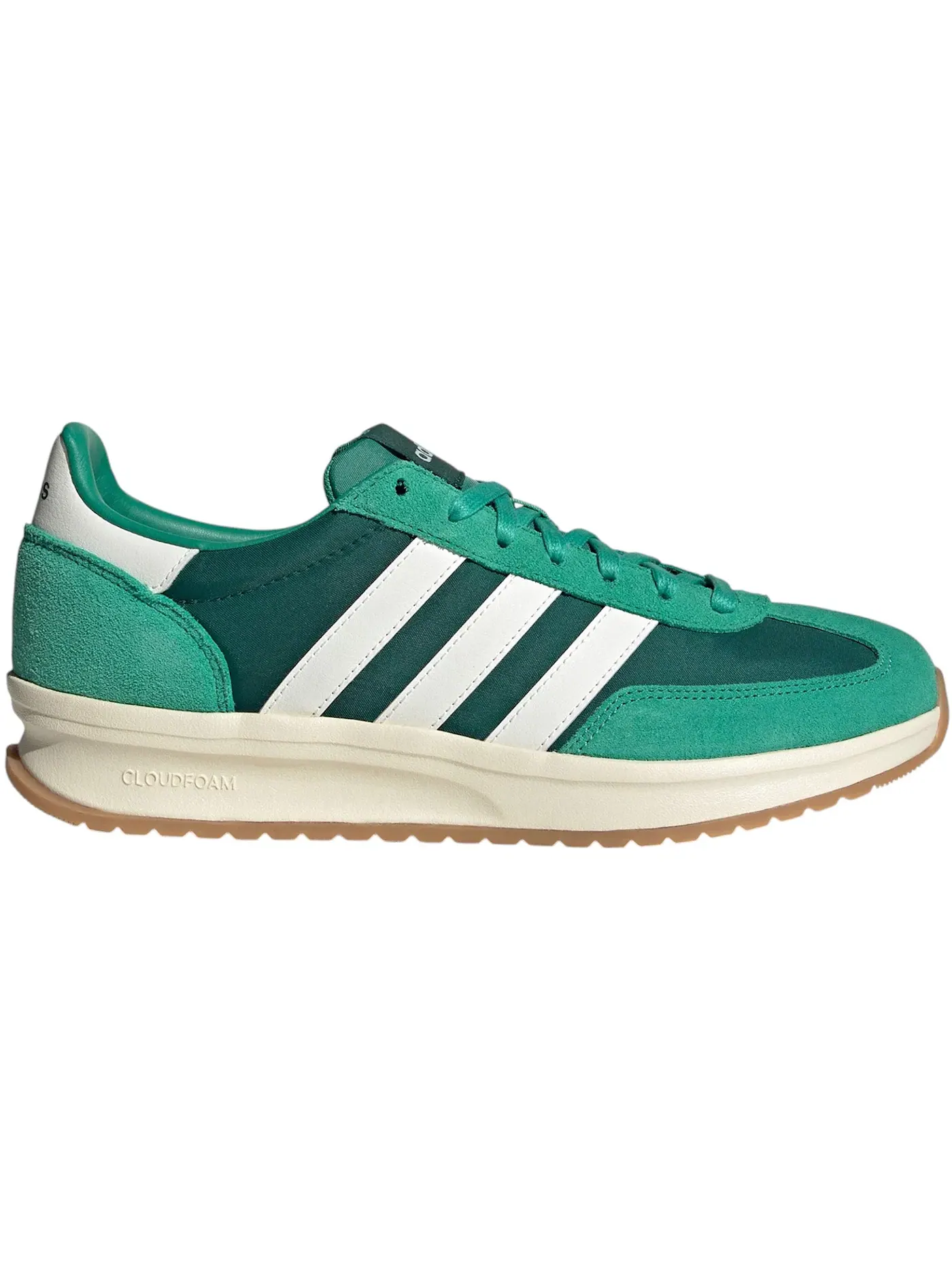 Мужские кроссовки lifestyle Adidas Run 70s 2.0 — изображение 1 из 1, зеленый/белый/зеленый