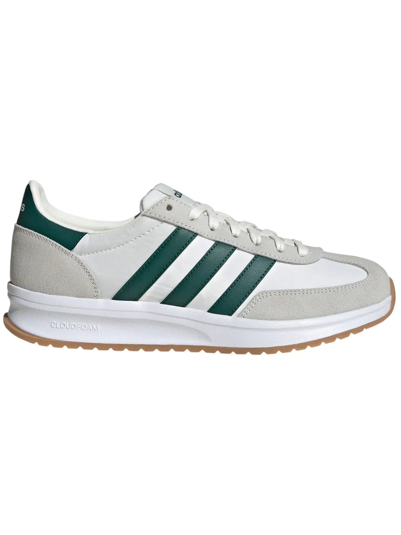 Мужские кроссовки с облегченной подошвой Adidas Run 70s 2.0 Adidas — изображение 1 из 1, белый/зеленый/белый