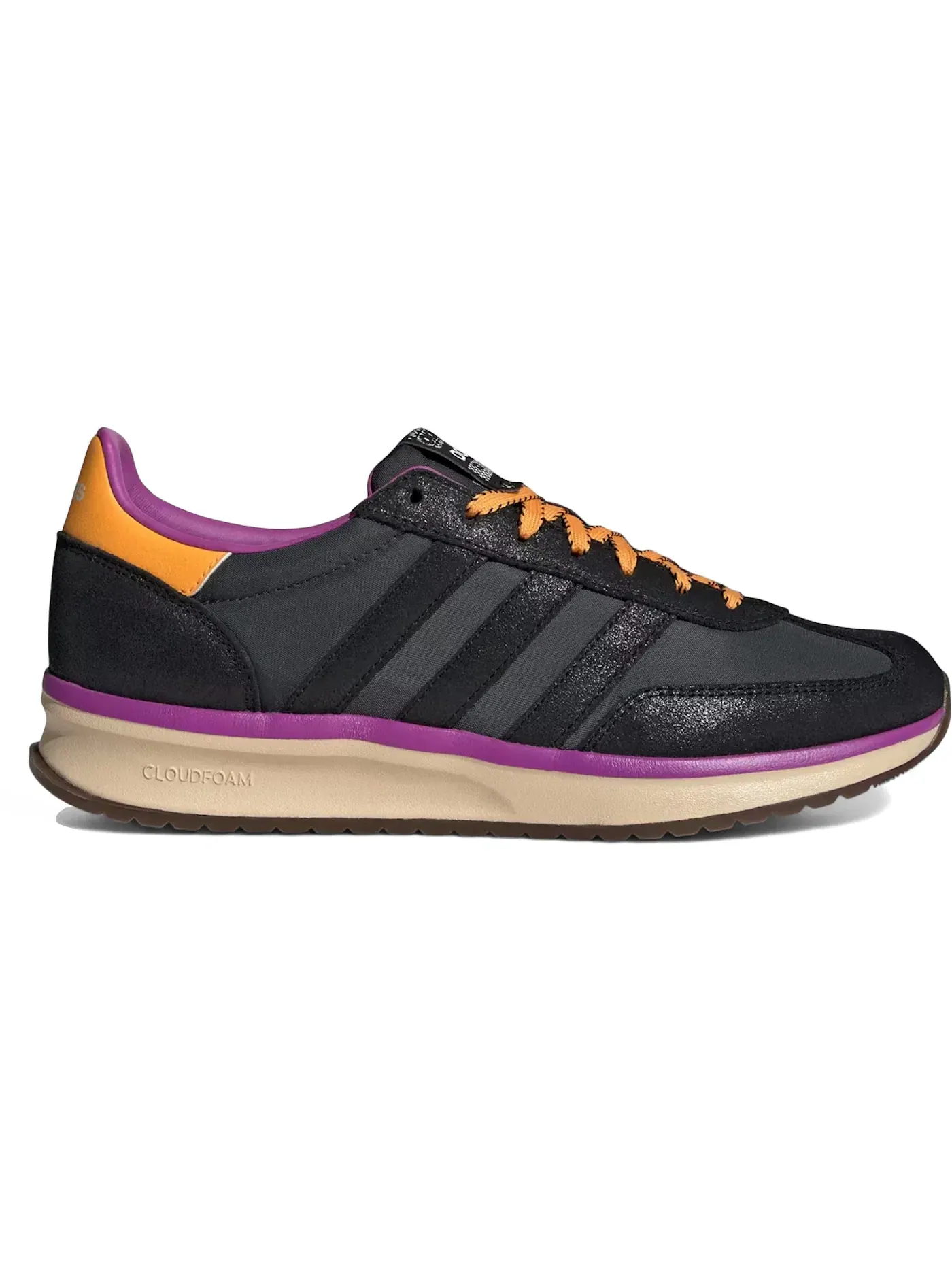 Мужские кроссовки Lifestyle Adidas Run 70s 2.0 — изображение 1 из 1, серый/черный/фиолетовый