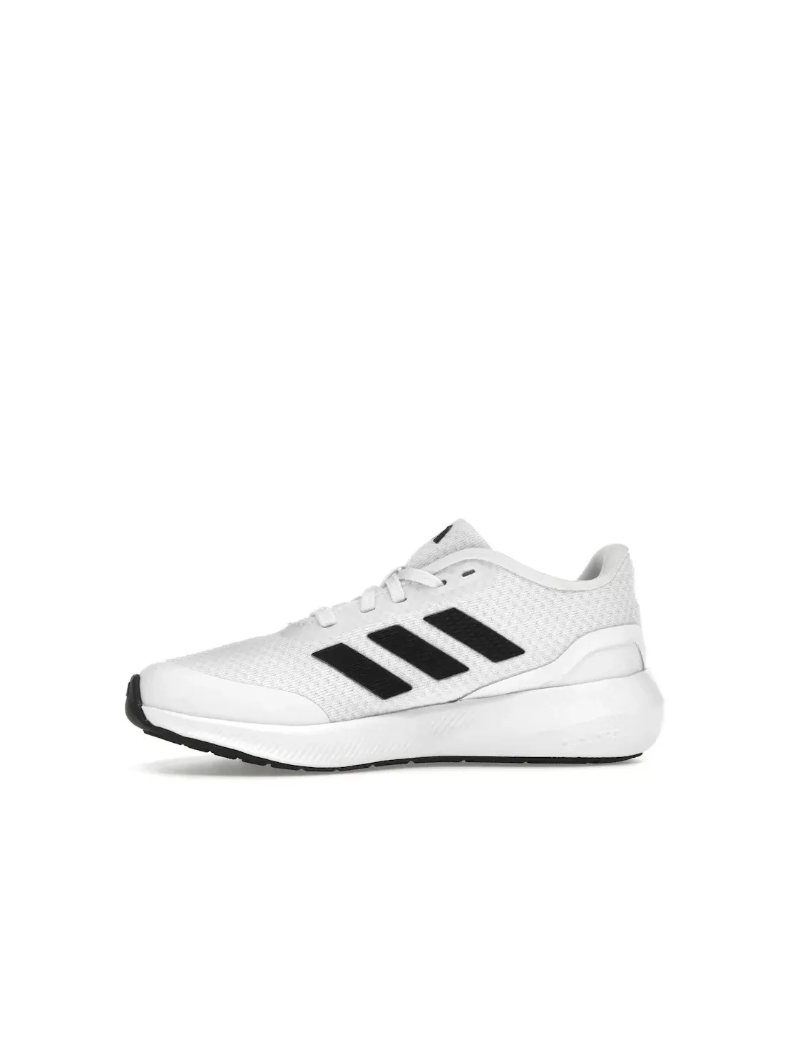 Детские кроссовки беговые Adidas Runfalcon 3 — изображение 3 из 4, белый черный белый