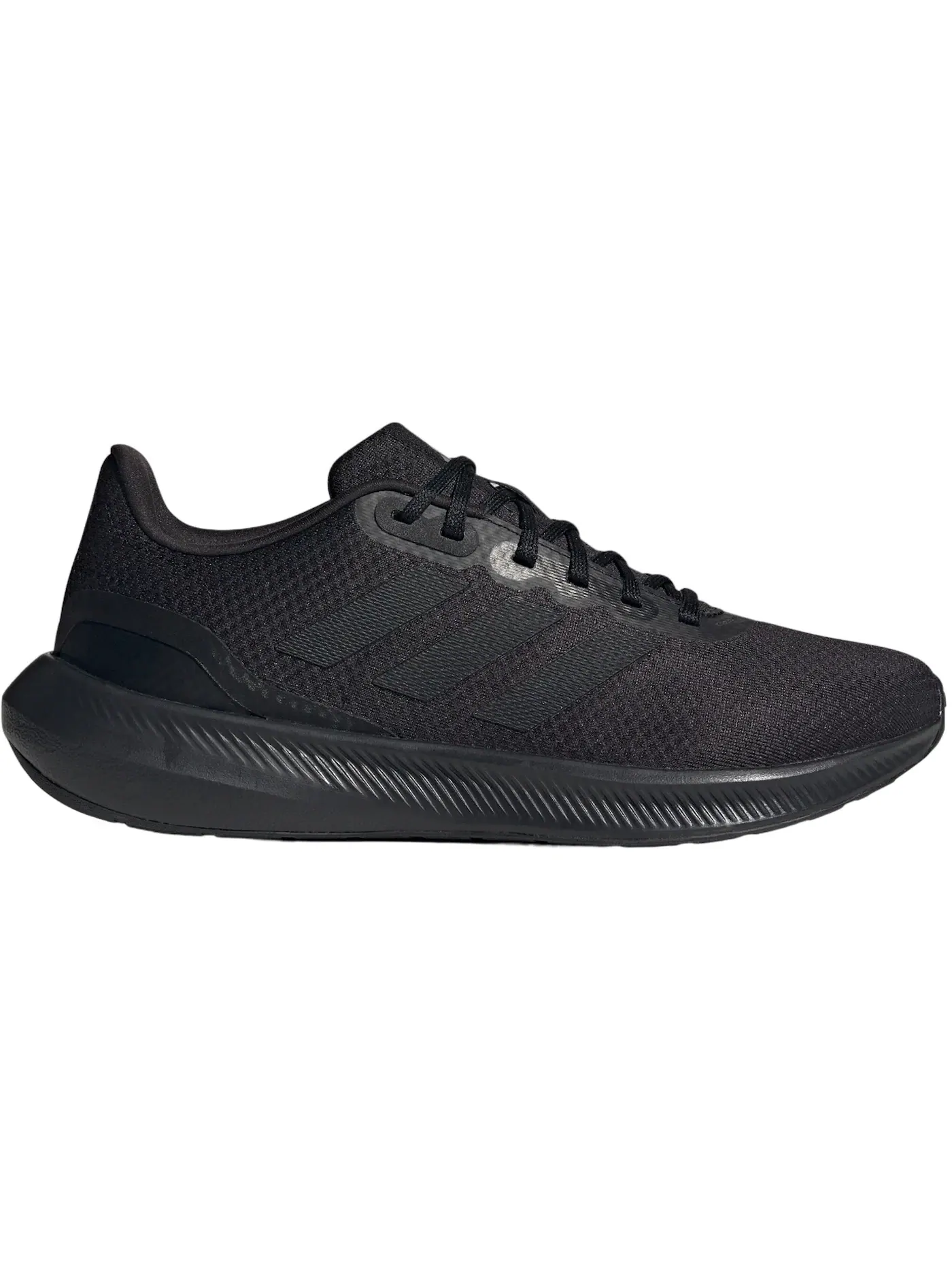 Мужские кроссовки для бега Runfalcon 3 Cloudfoam Low Adidas — изображение 1 из 1, черный черный