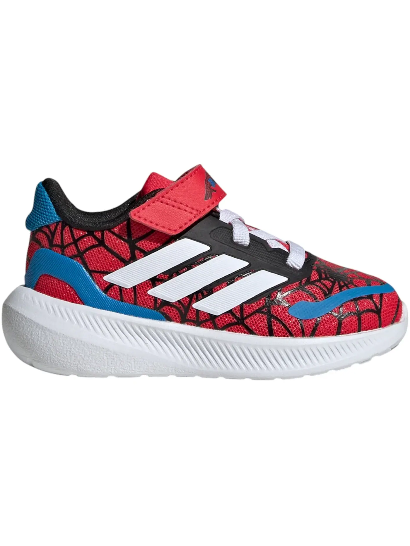 Детские кроссовки с принтом Adidas Runfalcon 3.0 Marvel Spider-Man Adidas — изображение 1 из 1, белый яркий синий