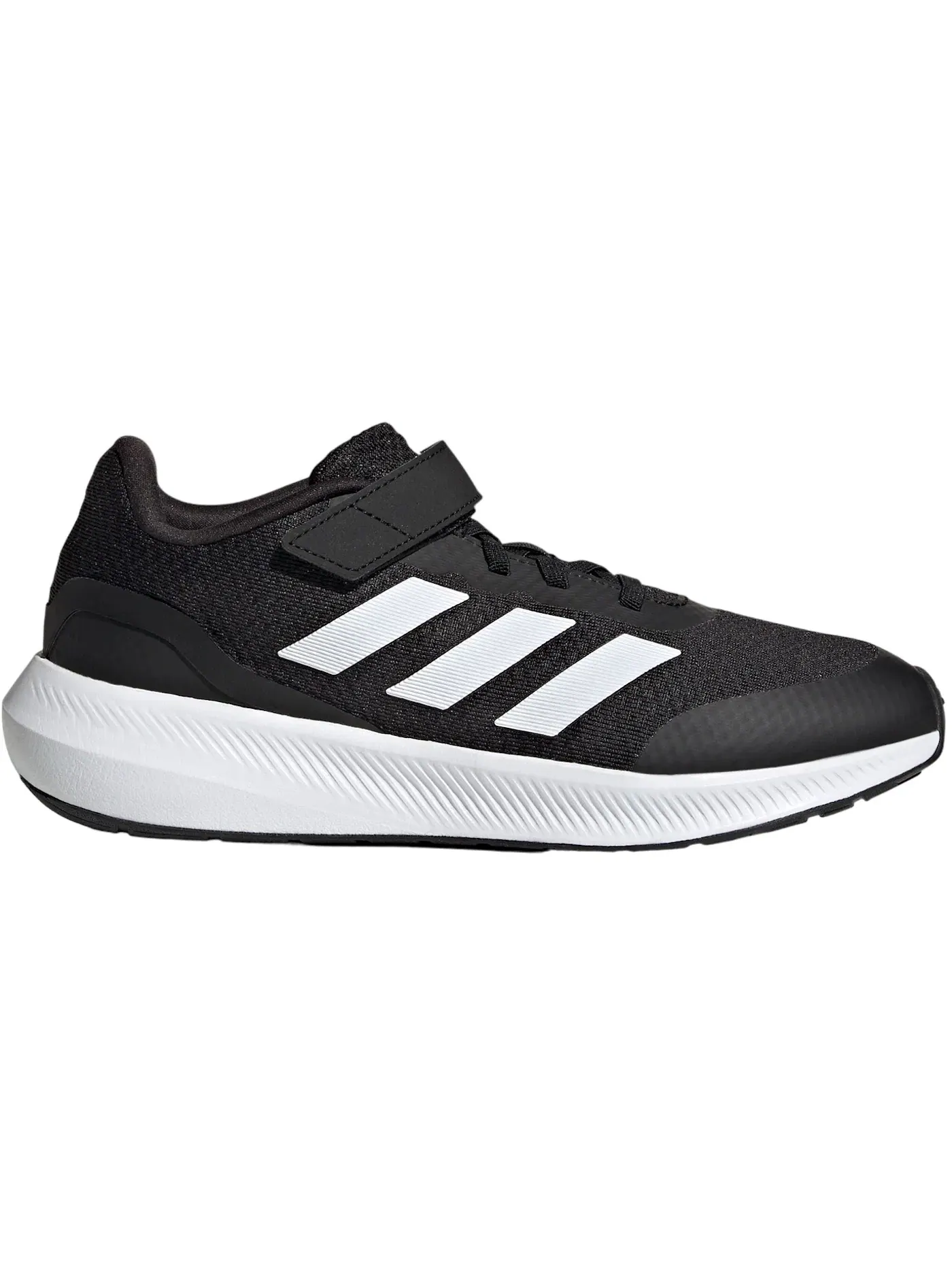 Детские кроссовки с липучкой Adidas Runfalcon 3.0 Top Strap — изображение 1 из 1, черный/белый/черный