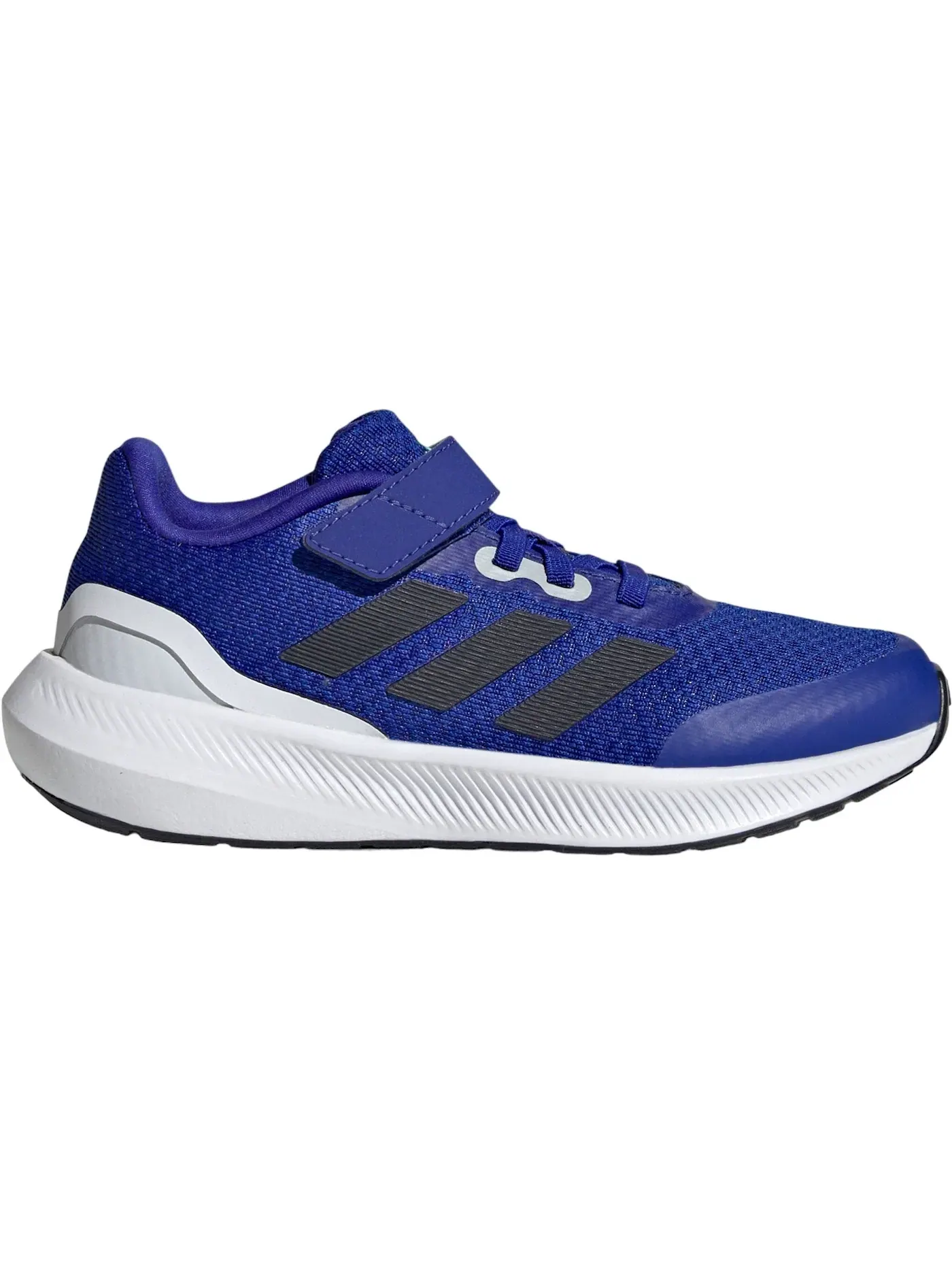 Детские кроссовки с липучкой Adidas Runfalcon 3.0 Top Strap — изображение 1 из 1, синий//белый