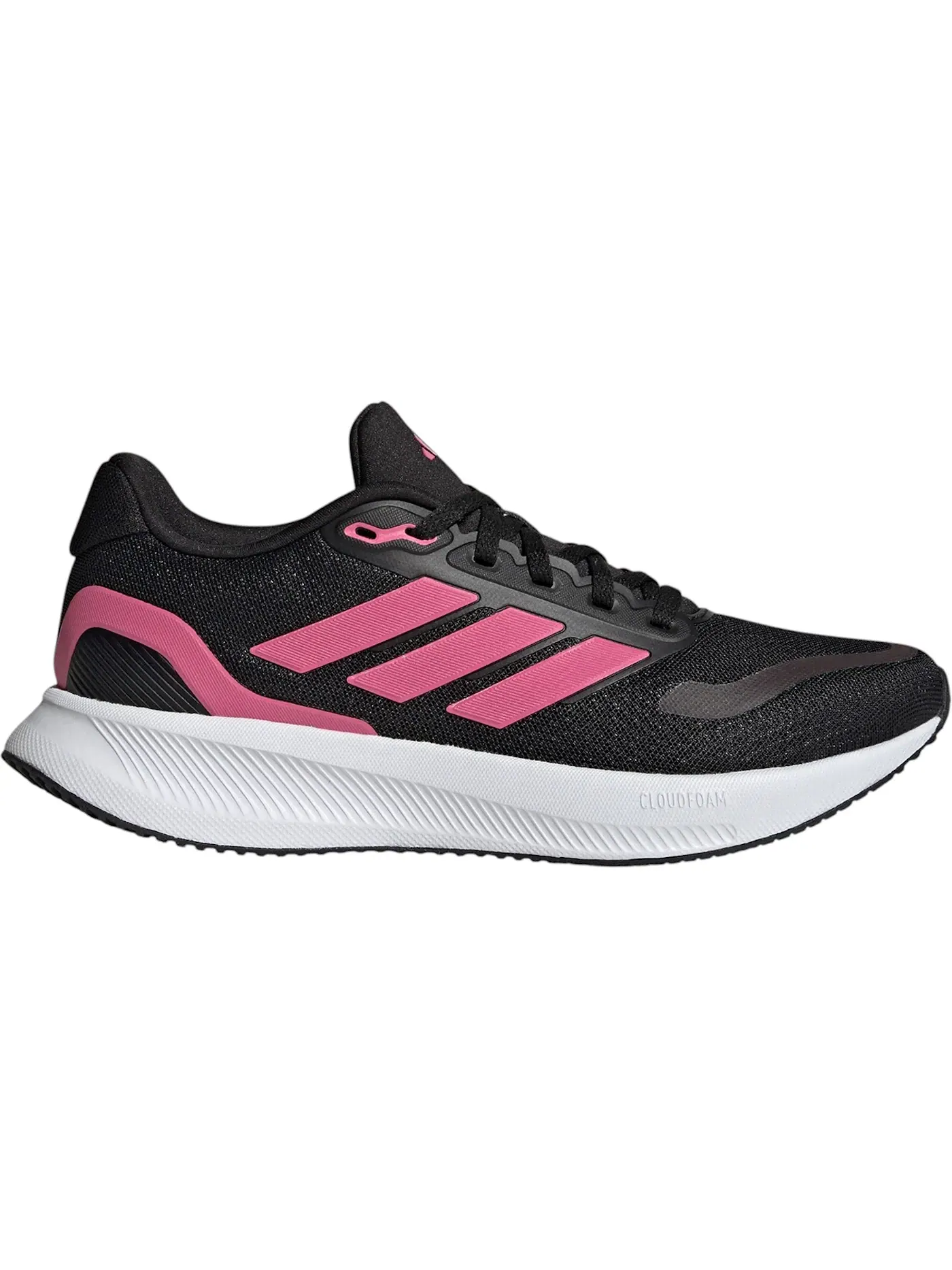 Женские кроссовки для бега Runfalcon 5 Adidas — изображение 1 из 1, черный розовый белый