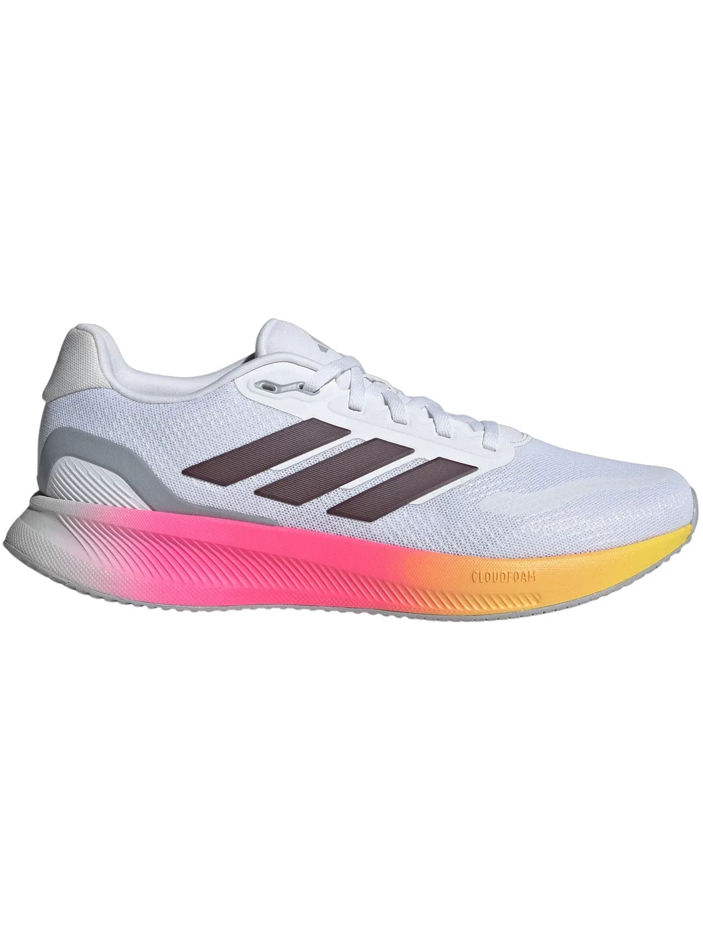 Мужские кроссовки для бега Adidas Runfalcon 5 — изображение 1 из 1, белый черный