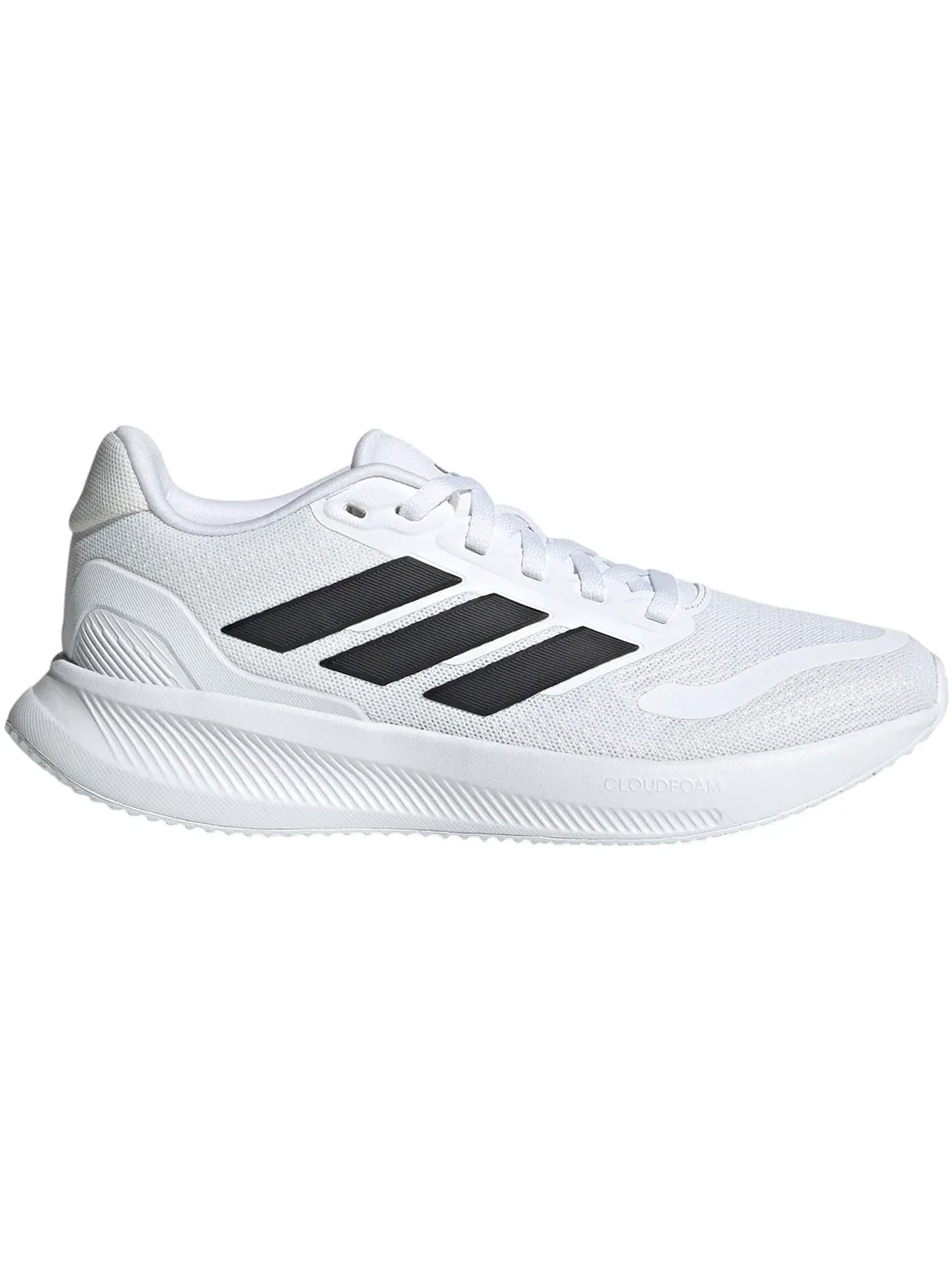 Детские кроссовки беговые Adidas Runfalcon 5 — изображение 1 из 1, белый/черный/черный