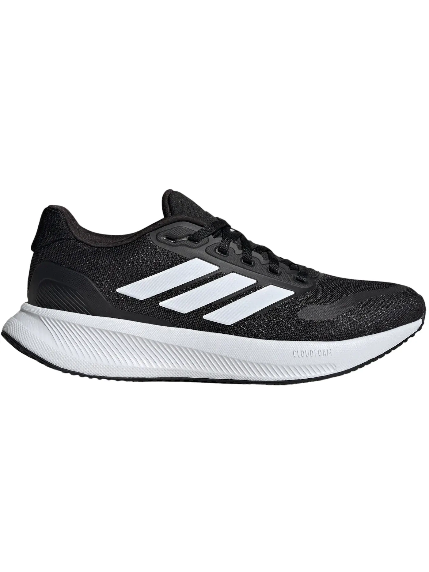 Женские кроссовки для бега Runfalcon 5 Adidas — изображение 1 из 1, черный/белый/черный