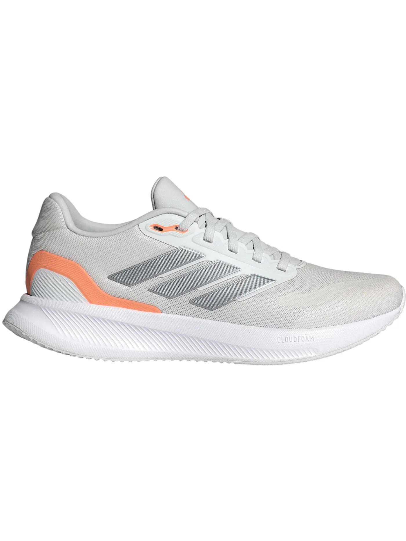 Женские кроссовки для бега Adidas Runfalcon 5 — изображение 1 из 1, белый металлик оранжевый