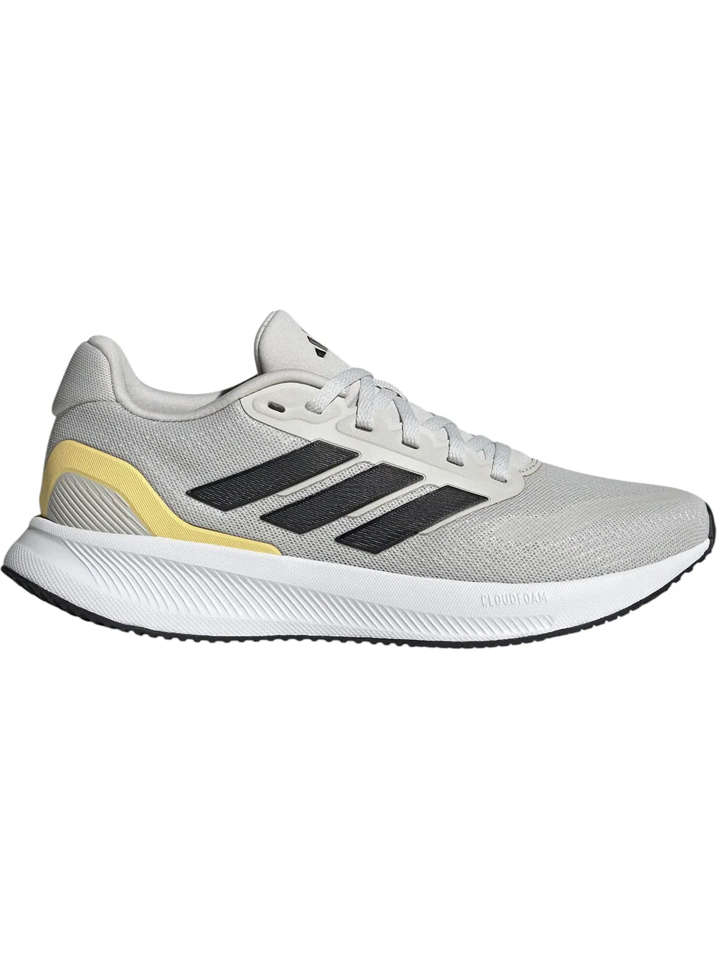 Женские кроссовки беговые Adidas Runfalcon 5 — изображение 1 из 1, серый/черный/белый