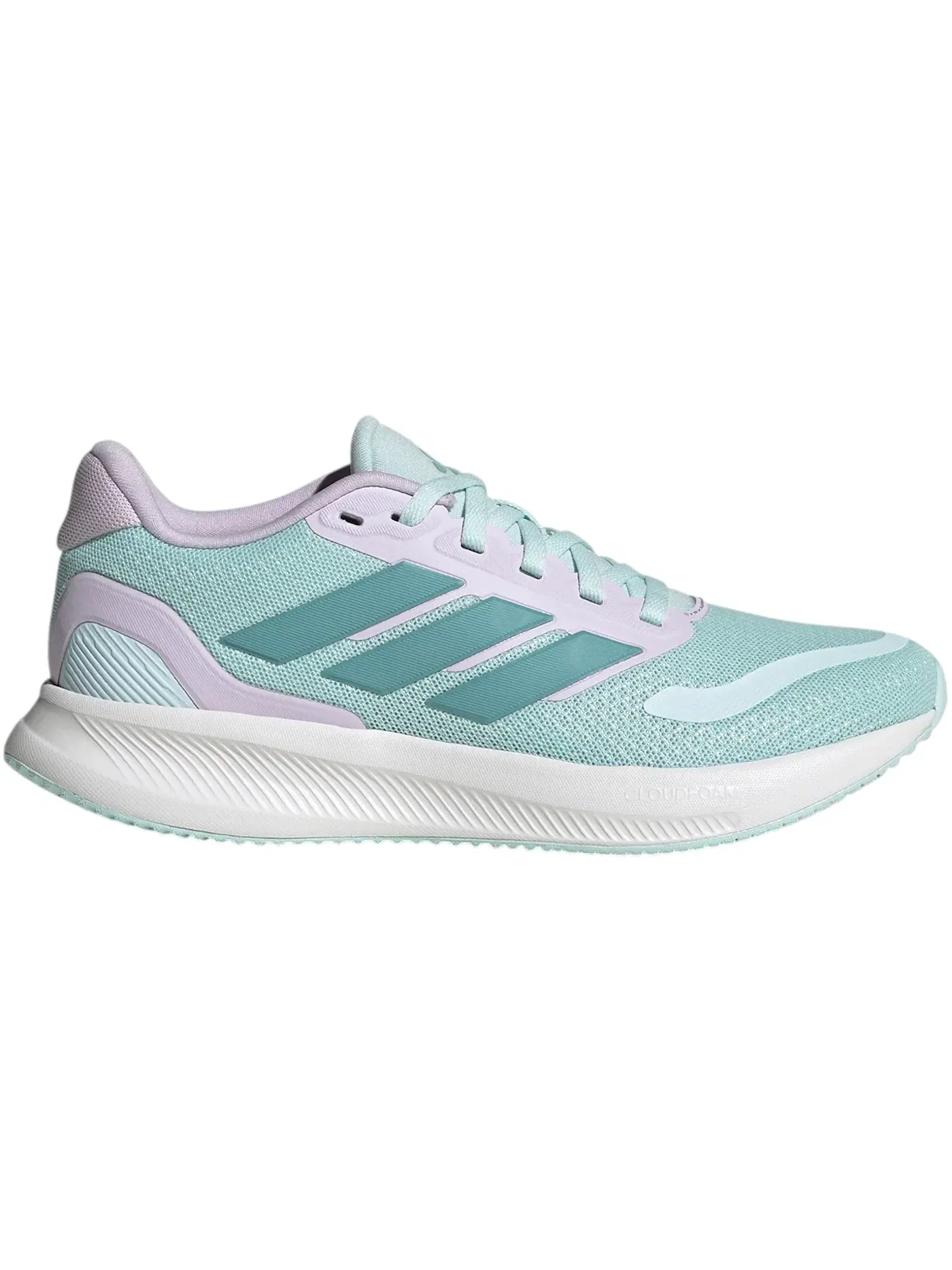 Детские кроссовки для бега с амортизацией Adidas Runfalcon 5, Halo Mint Mint Ton Ice Lavender — изображение 1 из 1