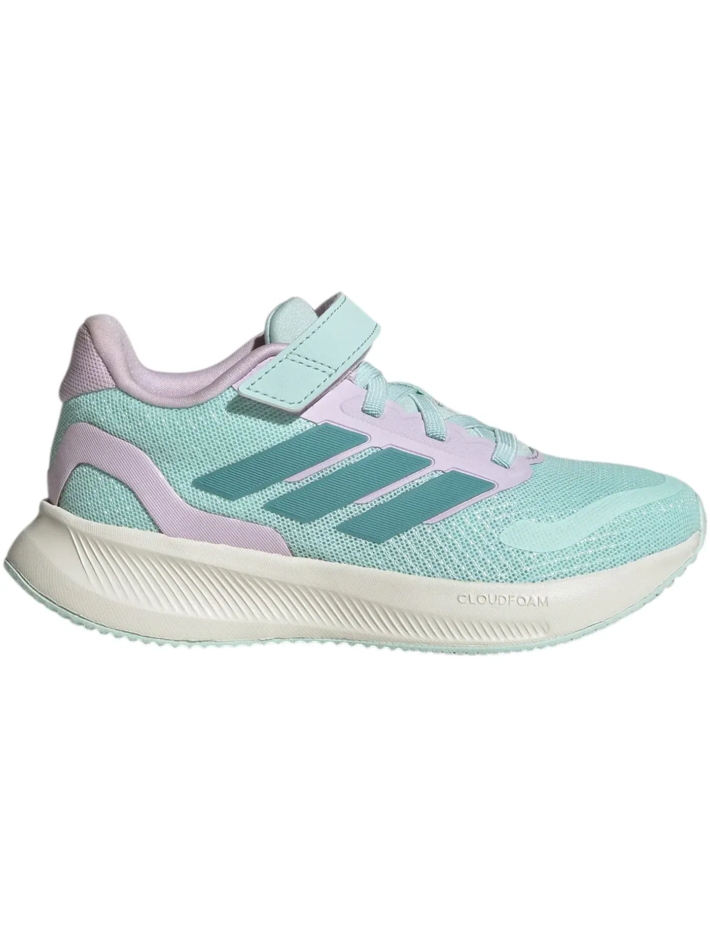Детские кроссовки для бега с амортизацией Adidas Runfalcon 5, Halo Mint/Mint Ton/Ice Lavender — изображение 1 из 1