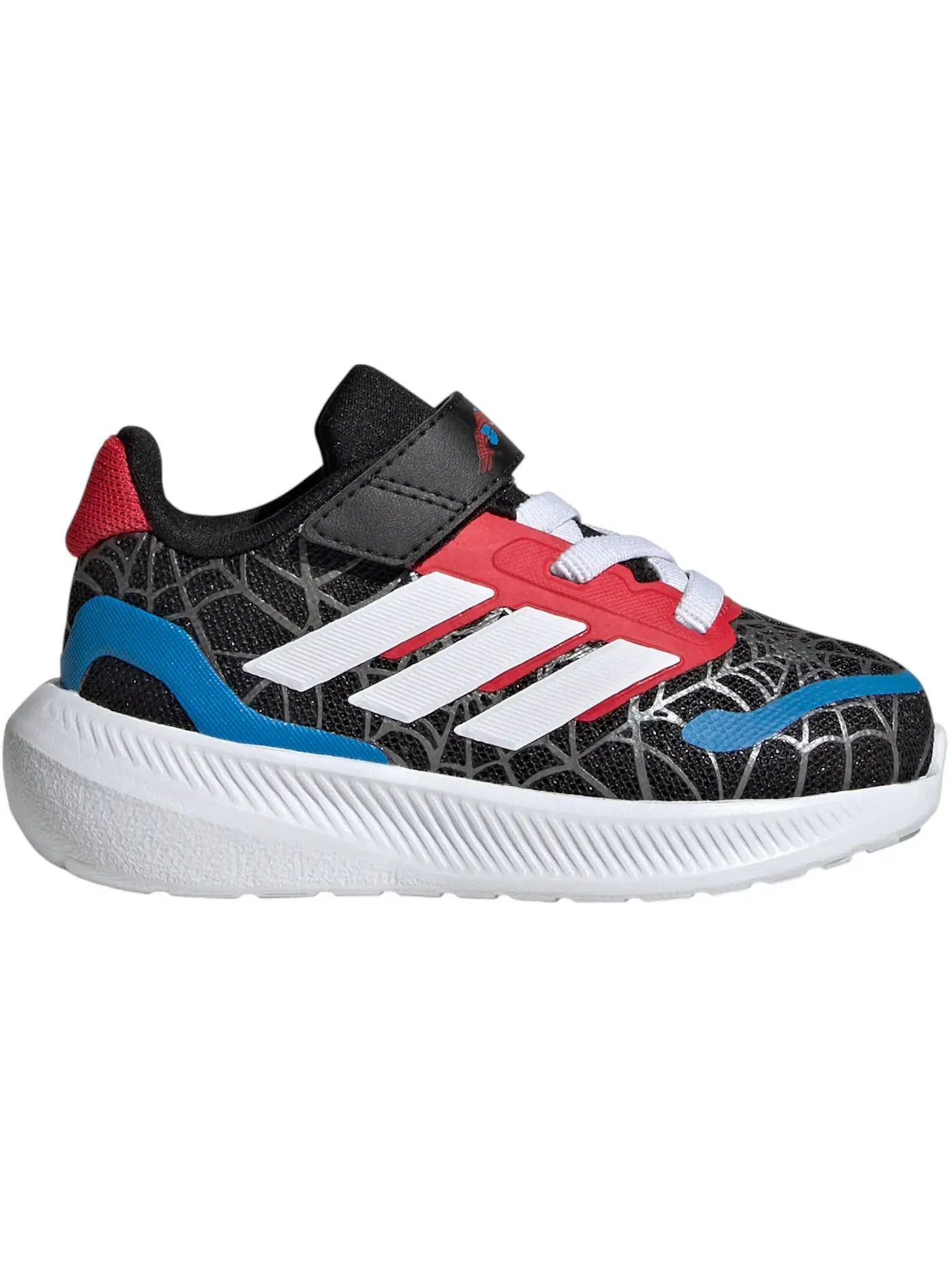 Детские кроссовки беговые Spider-Man Adidas Runfalcon — изображение 1 из 1, черный белый