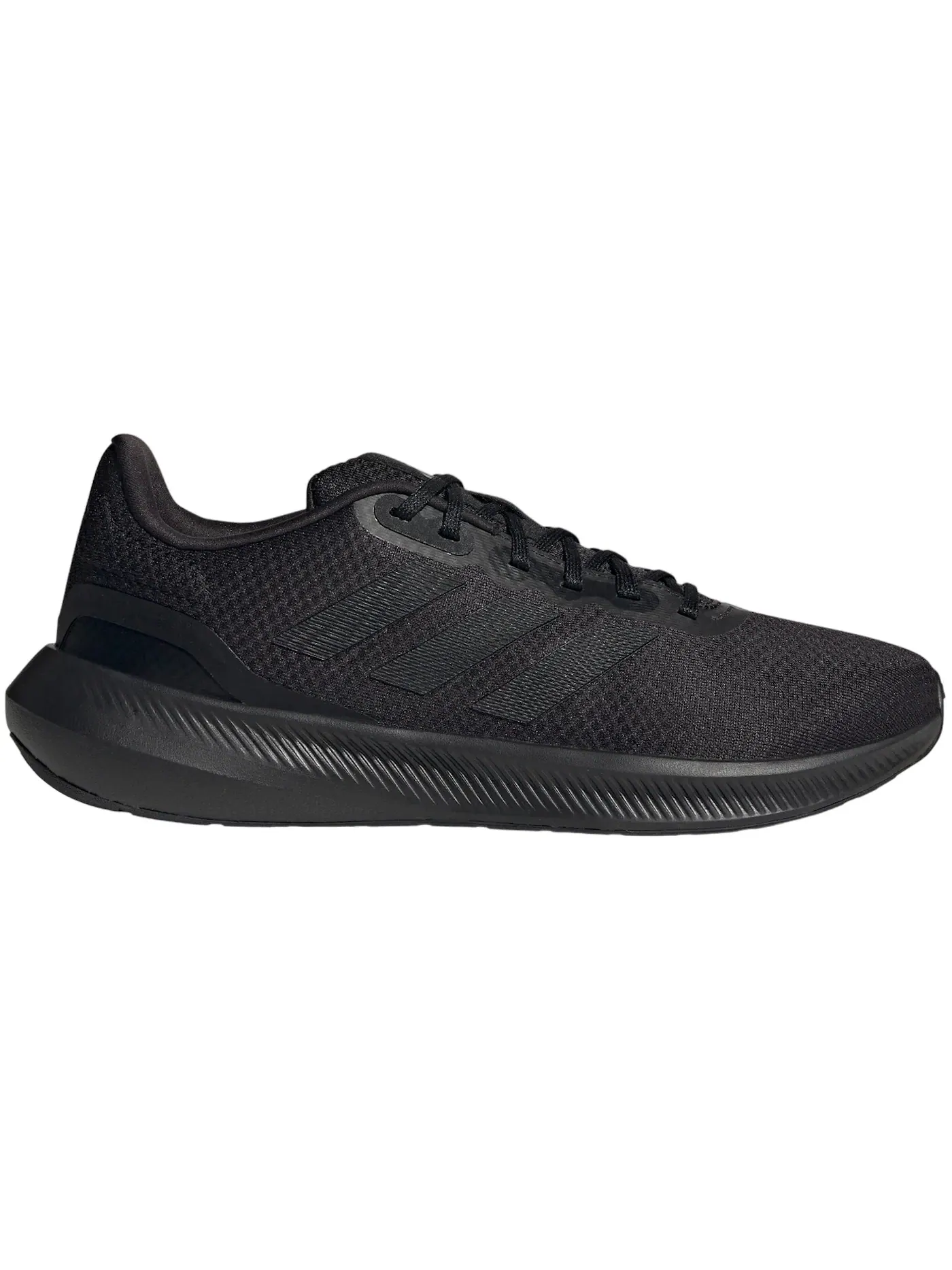 Мужские кроссовки для бега с широкой колодкой Adidas Runfalcon Wide 3 — изображение 1 из 1, черный черный