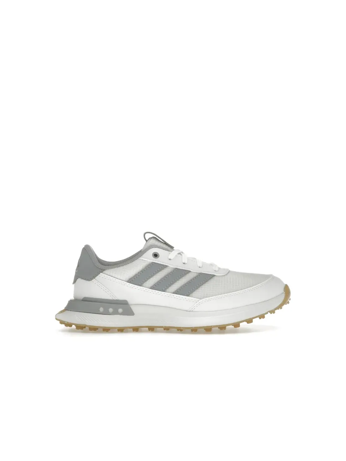 Детские кроссовки для гольфа без шипов Adidas S2G Spikeless 24 Golf — изображение 1 из 4, белый серебристый