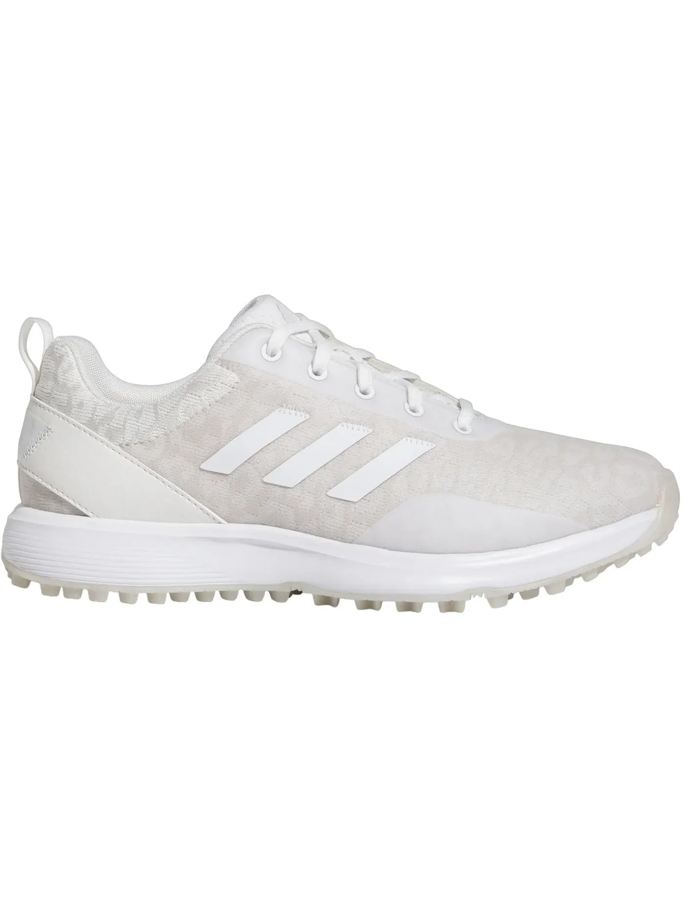 Женские кроссовки для гольфа без шипов Adidas S2G Spikeless Golf — изображение 1 из 1, белый белый серый