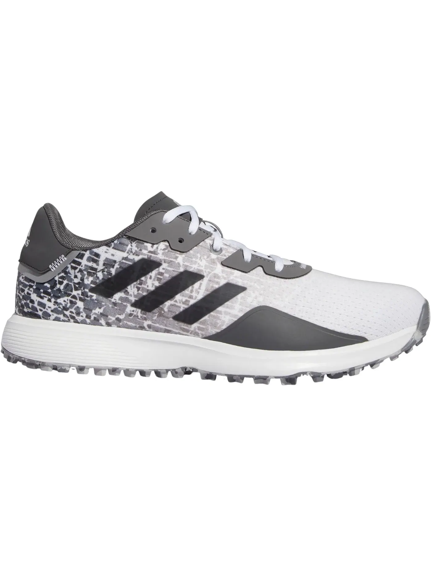 Мужские кроссовки для гольфа S2G Spikeless Adidas — изображение 1 из 1, белый/серый/серый