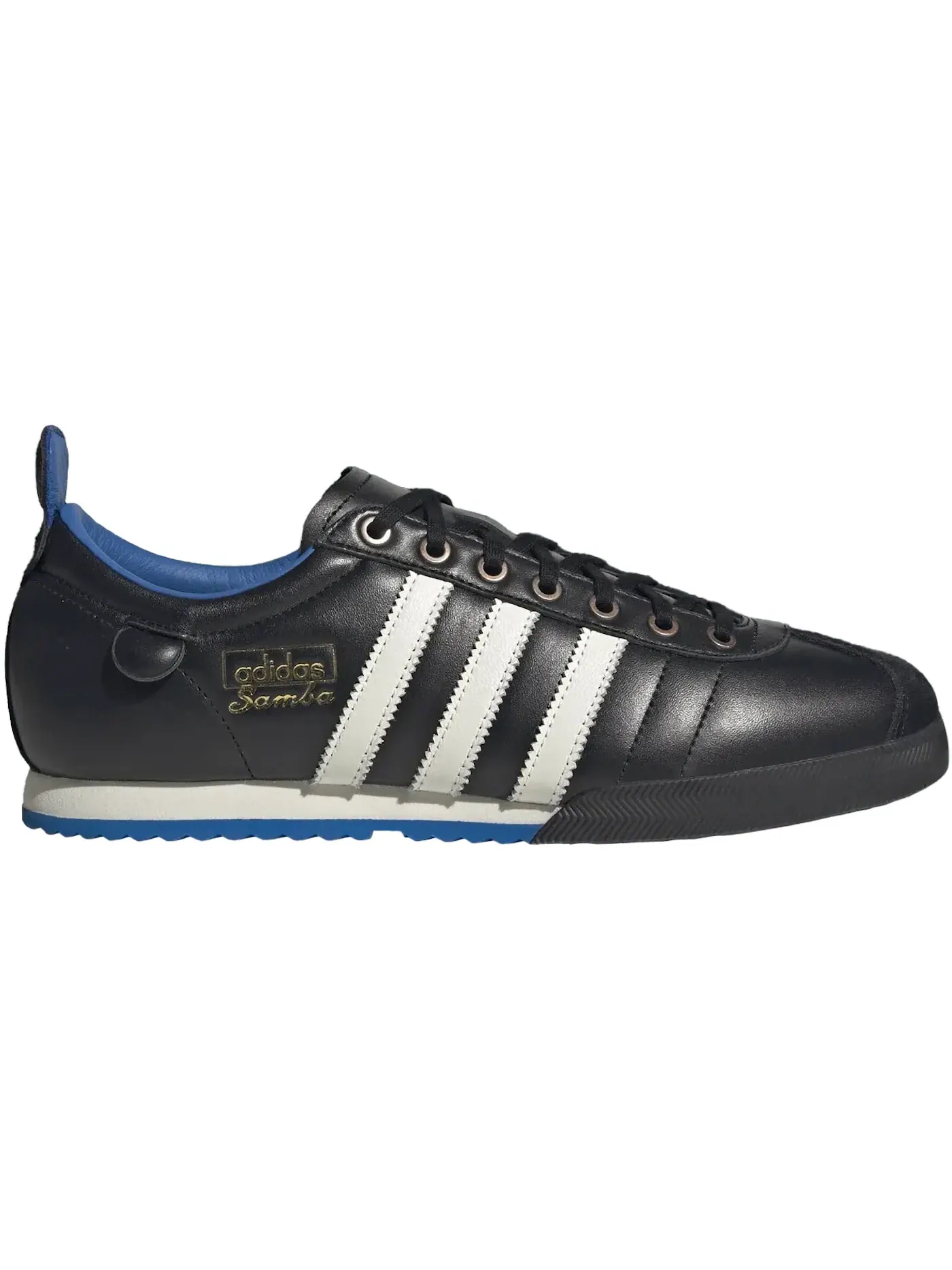 Мужские кроссовки lifestyle Adidas Samba 62 — изображение 1 из 1, черный/белый