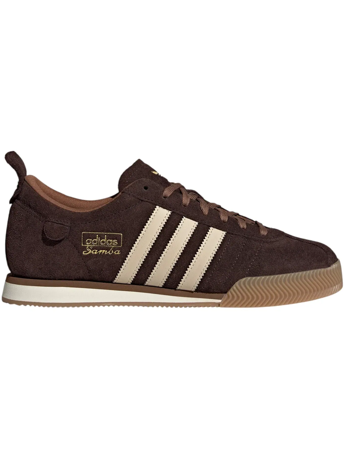 Мужские кроссовки lifestyle Adidas Samba 62 Super, Aurora Coffee/Crystal Linen/Gum — изображение 1 из 1