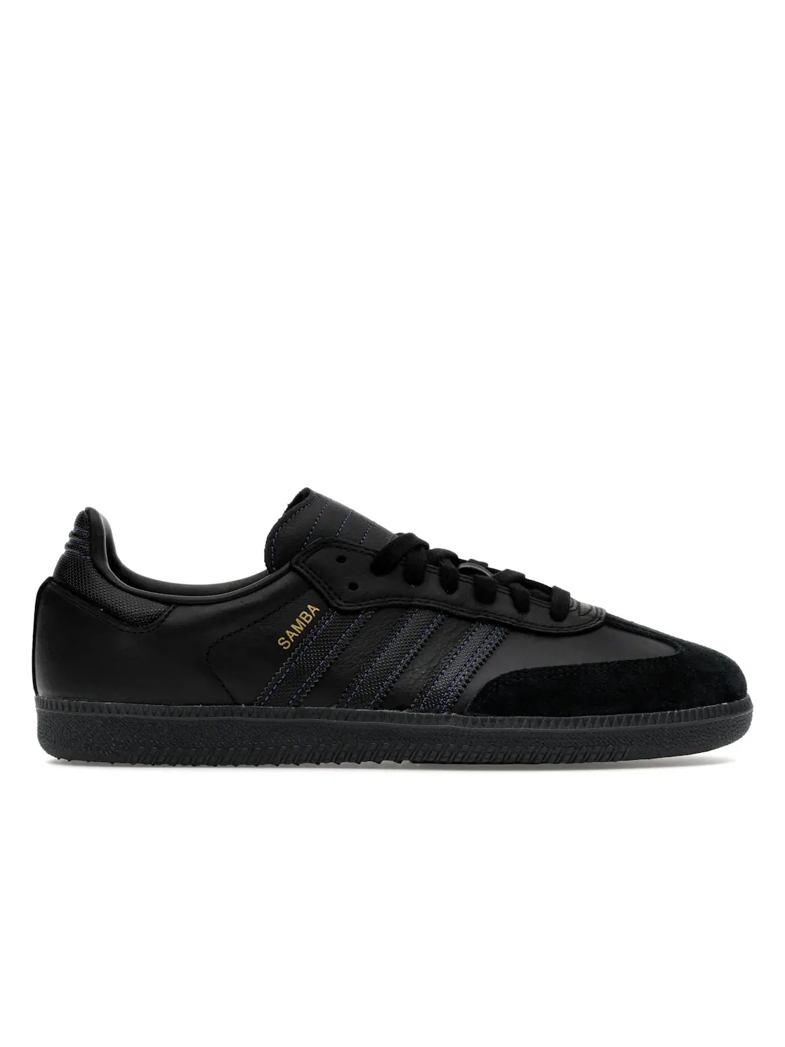 Мужские кроссовки Lifestyle Adidas Samba ADV — изображение 1 из 4, черный/черный/синий