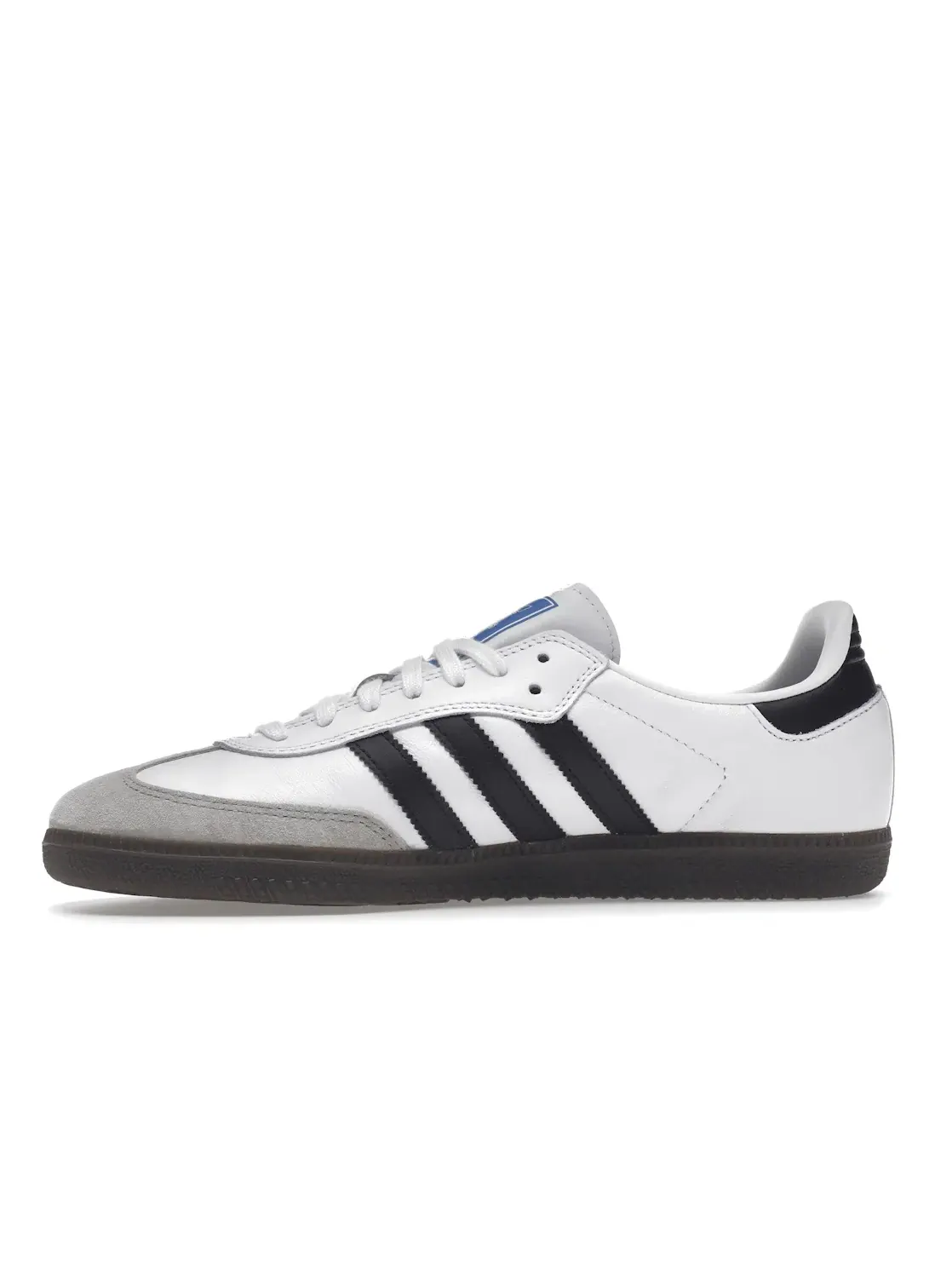 Мужские кроссовки с замшевыми вставками Adidas Samba ADV — изображение 3 из 4, белый/черный/прозрачный