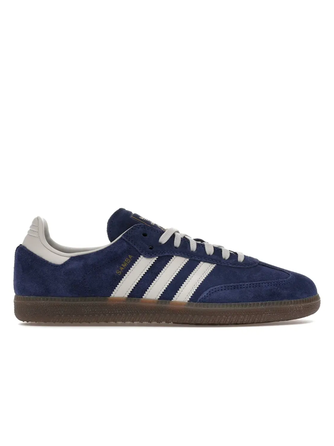 Мужские кроссовки lifestyle Adidas Samba ADV — изображение 1 из 4, темный синий/серый