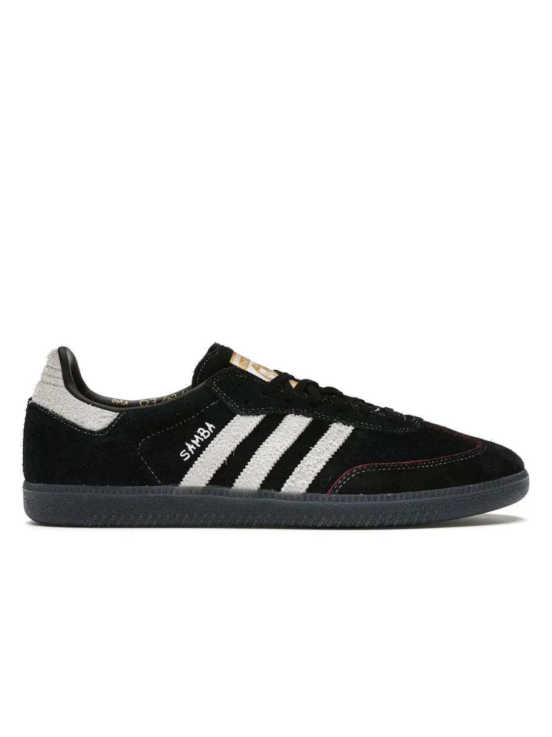 Мужские кроссовки с высоким берцем Samba ADV Adidas — изображение 1 из 4, черный/белый-черный