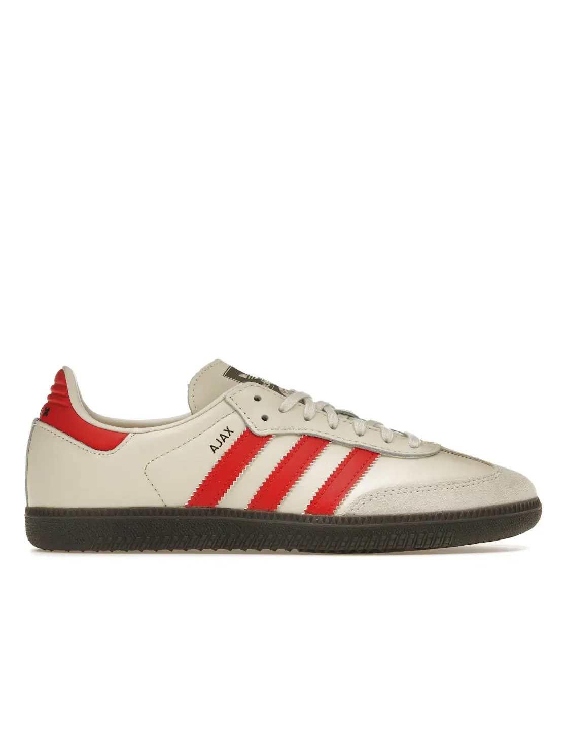 Мужские кроссовки lifestyle с длинным рукавом Adidas Samba — изображение 1 из 4, кремовый белый/красный