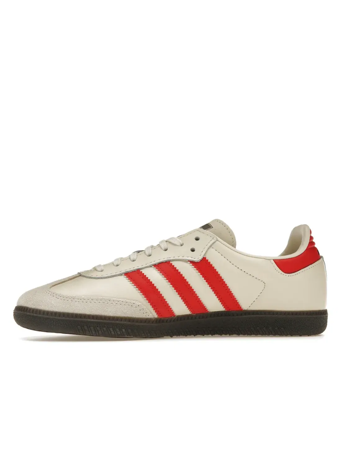 Мужские кроссовки lifestyle с длинным рукавом Adidas Samba — изображение 3 из 4, кремовый белый/красный
