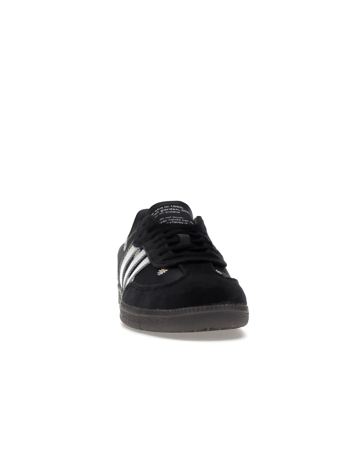 Мужские кроссовки с замшевыми вставками Adidas Samba — изображение 2 из 4, черный/белый/коричневый