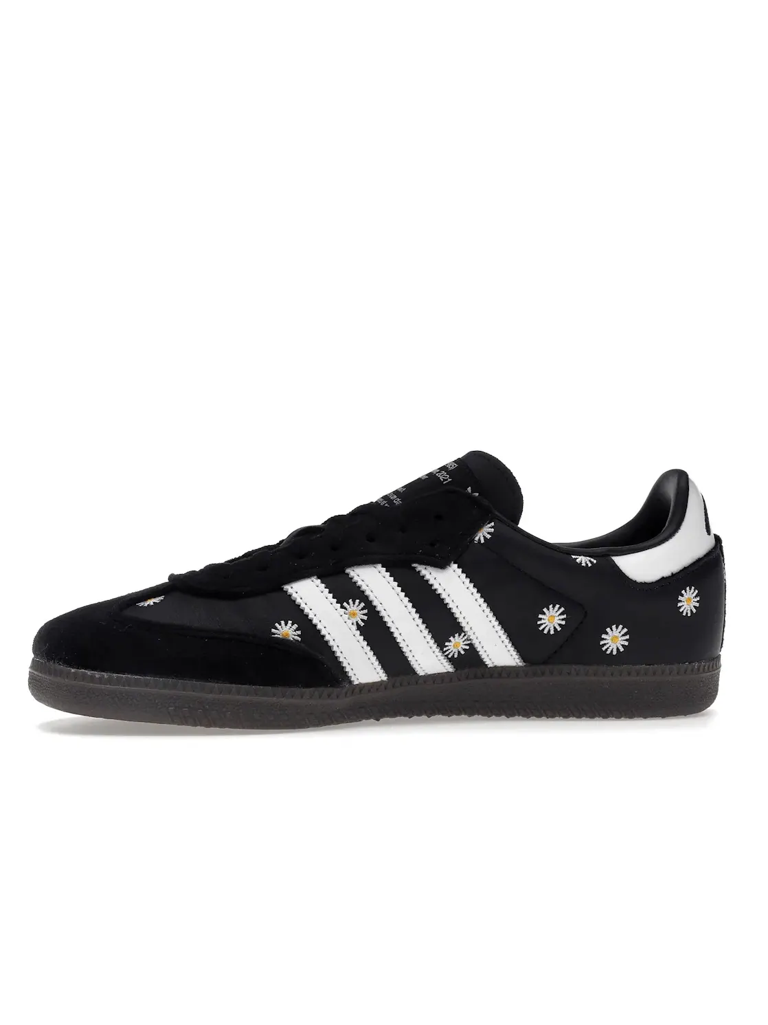 Мужские кроссовки с замшевыми вставками Adidas Samba — изображение 3 из 4, черный/белый/коричневый