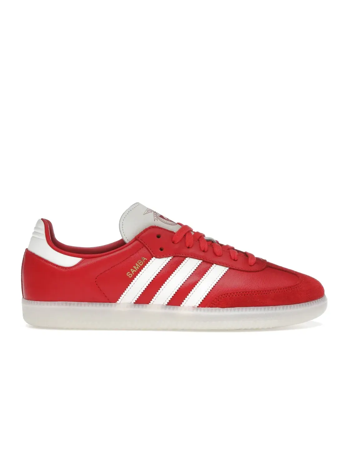 Мужские кроссовки lifestyle Adidas Samba — изображение 1 из 4, красный/белый/красный
