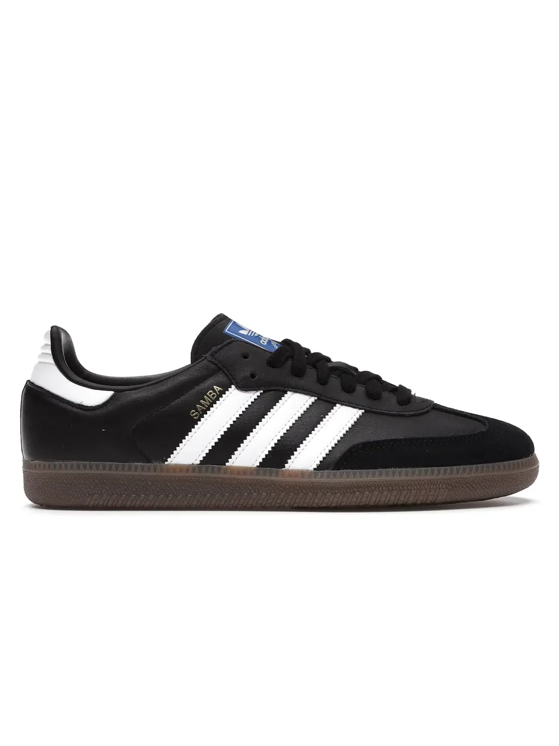 Мужские кеды для активного отдыха Samba OG Adidas — изображение 1 из 4, черный/белый
