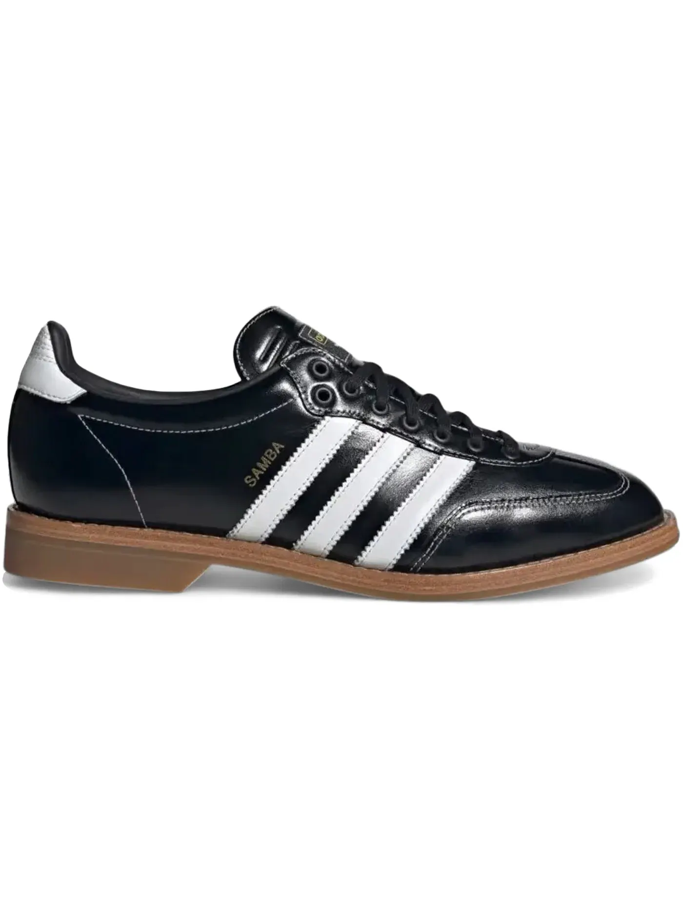 Мужские кроссовки для боулинга Samba Adidas — изображение 1 из 1, черный/белый