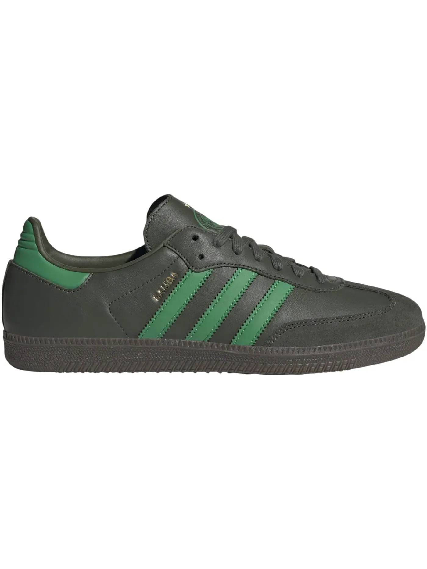 Мужские кроссовки Lifestyle Adidas Samba — изображение 1 из 2, зеленый/зеленый
