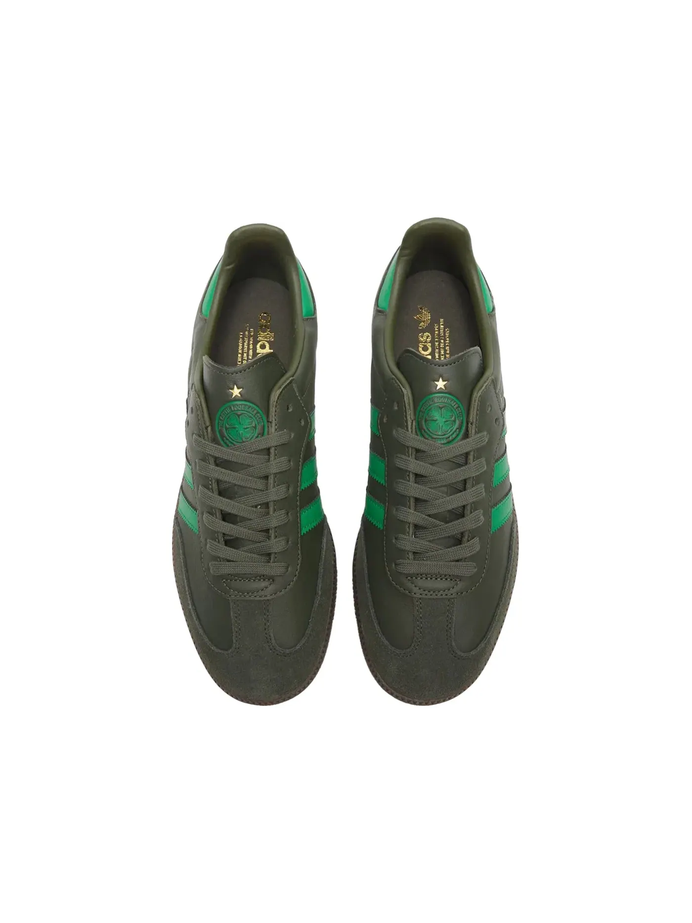 Мужские кроссовки Lifestyle Adidas Samba — изображение 2 из 2, зеленый/зеленый