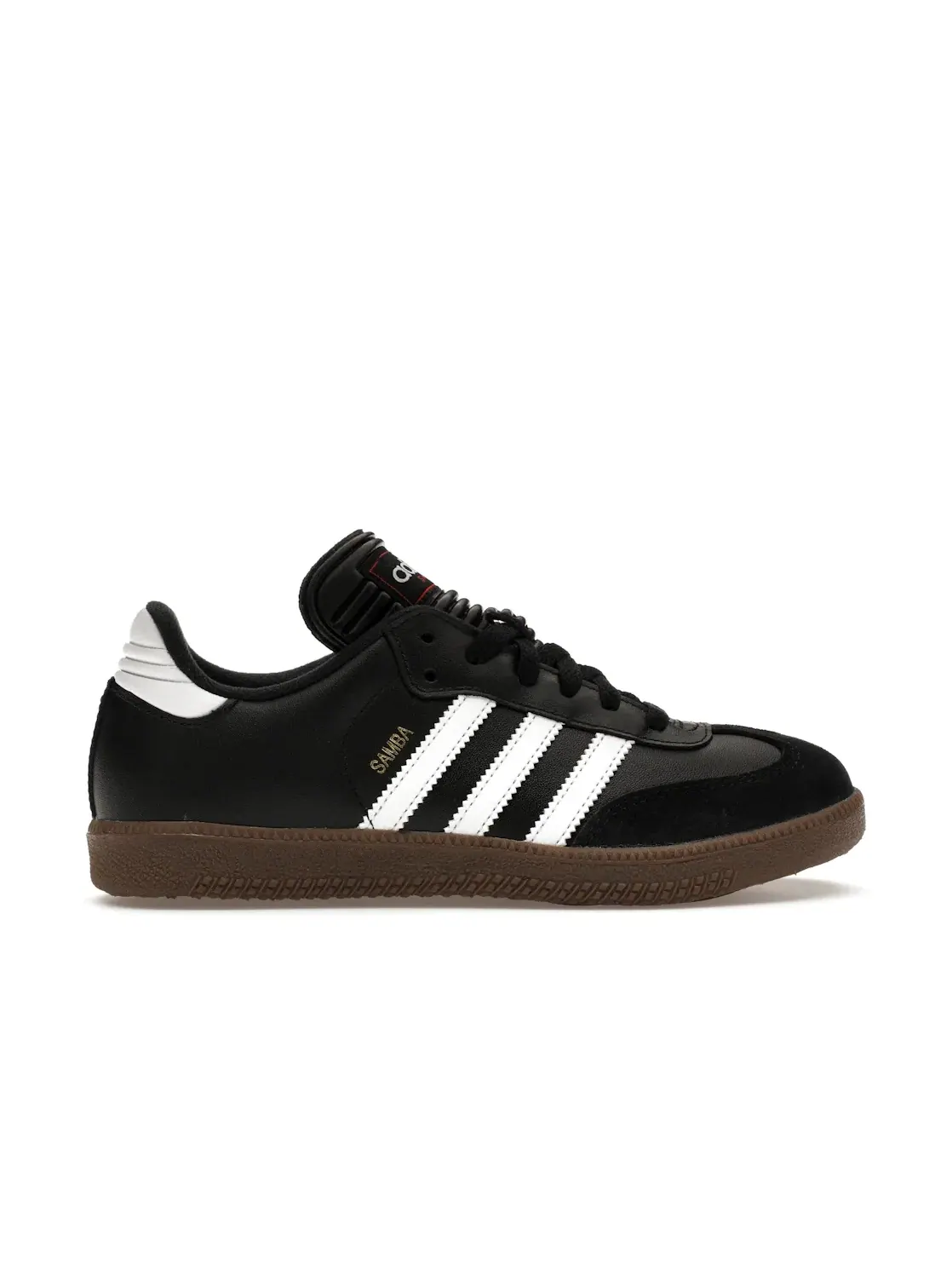 Детские кроссовки с замшевым носком Adidas Samba Classic — изображение 1 из 4, черный/белый/темный