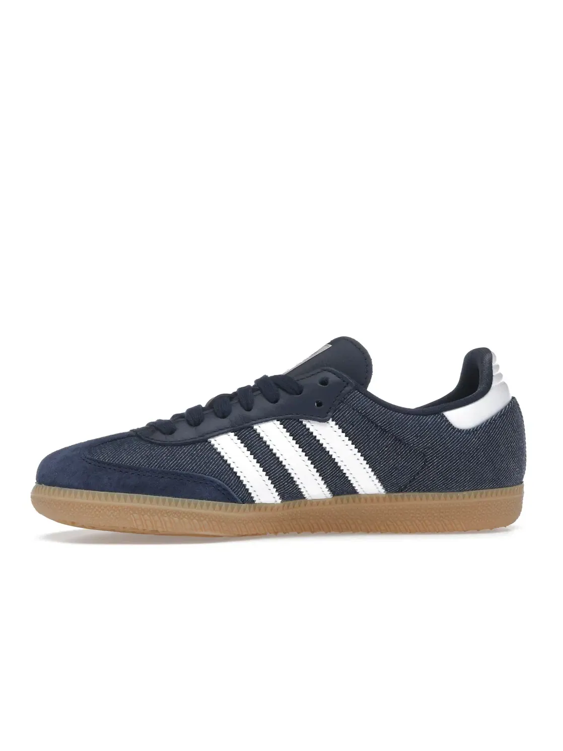 Мужские кроссовки Lifestyle Samba Adidas — изображение 3 из 4, темно-синий белый