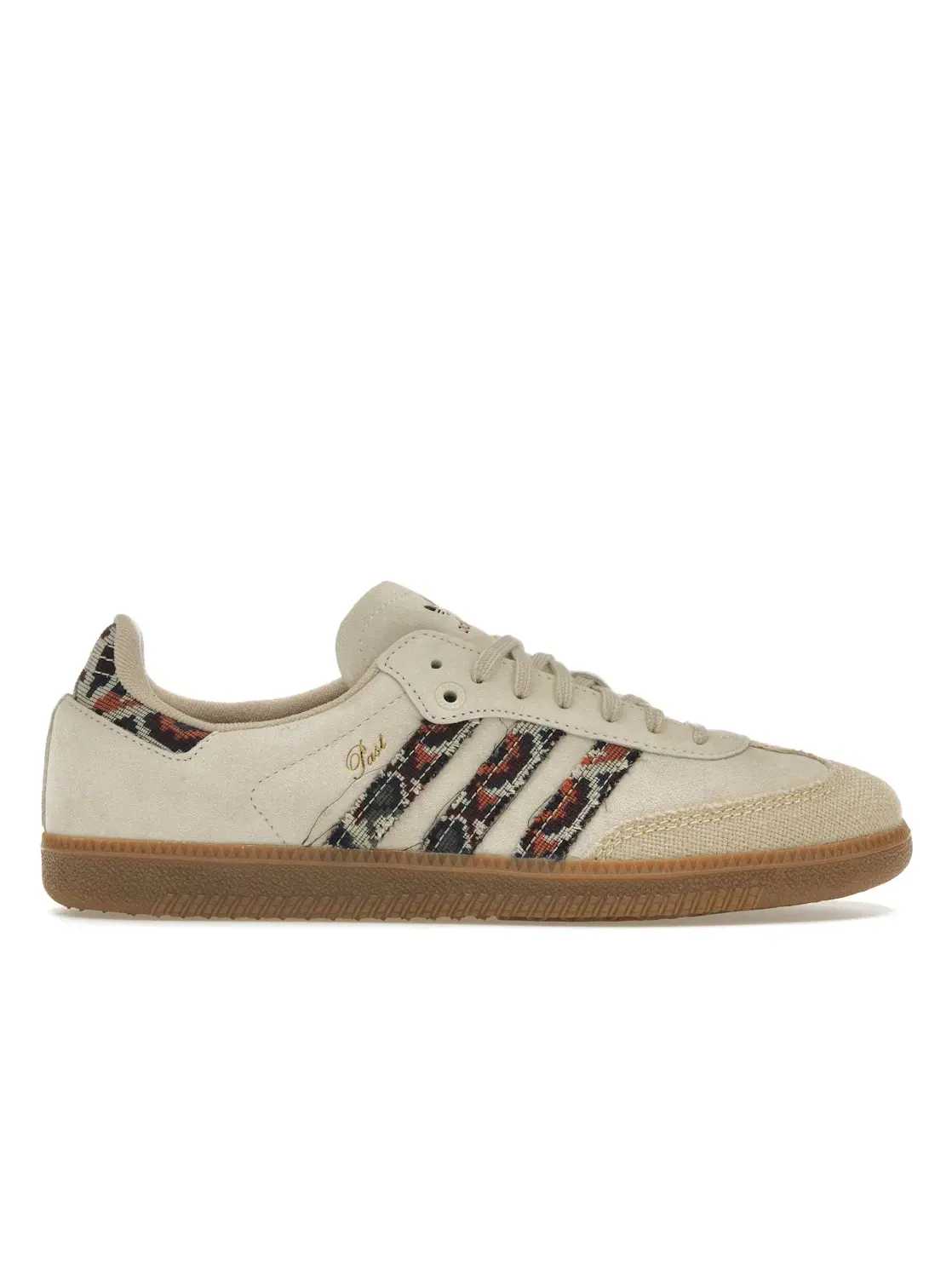 Мужские кроссовки с принтом Adidas Samba — изображение 1 из 4, бежевый