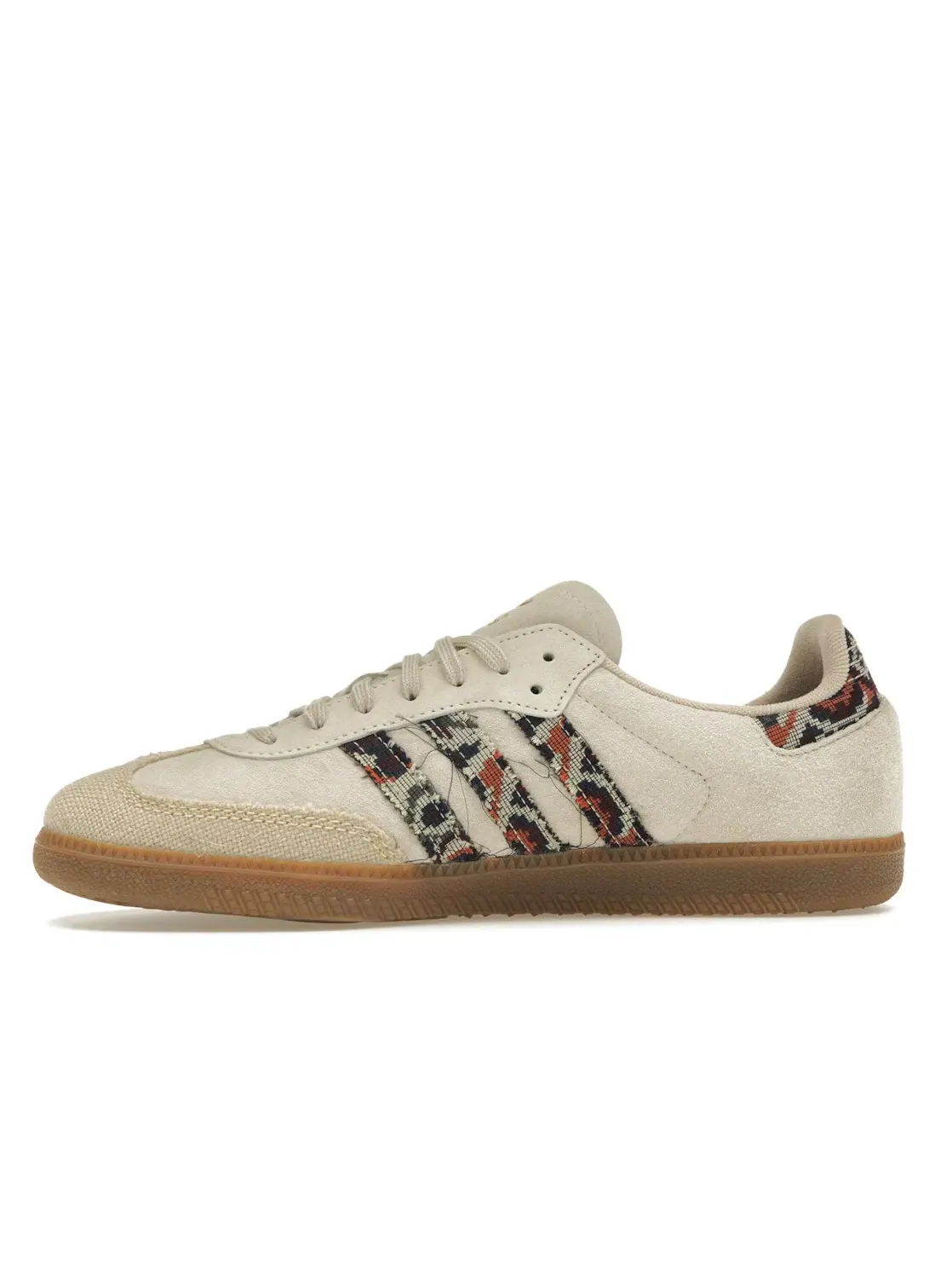 Мужские кроссовки с принтом Adidas Samba — изображение 3 из 4, бежевый